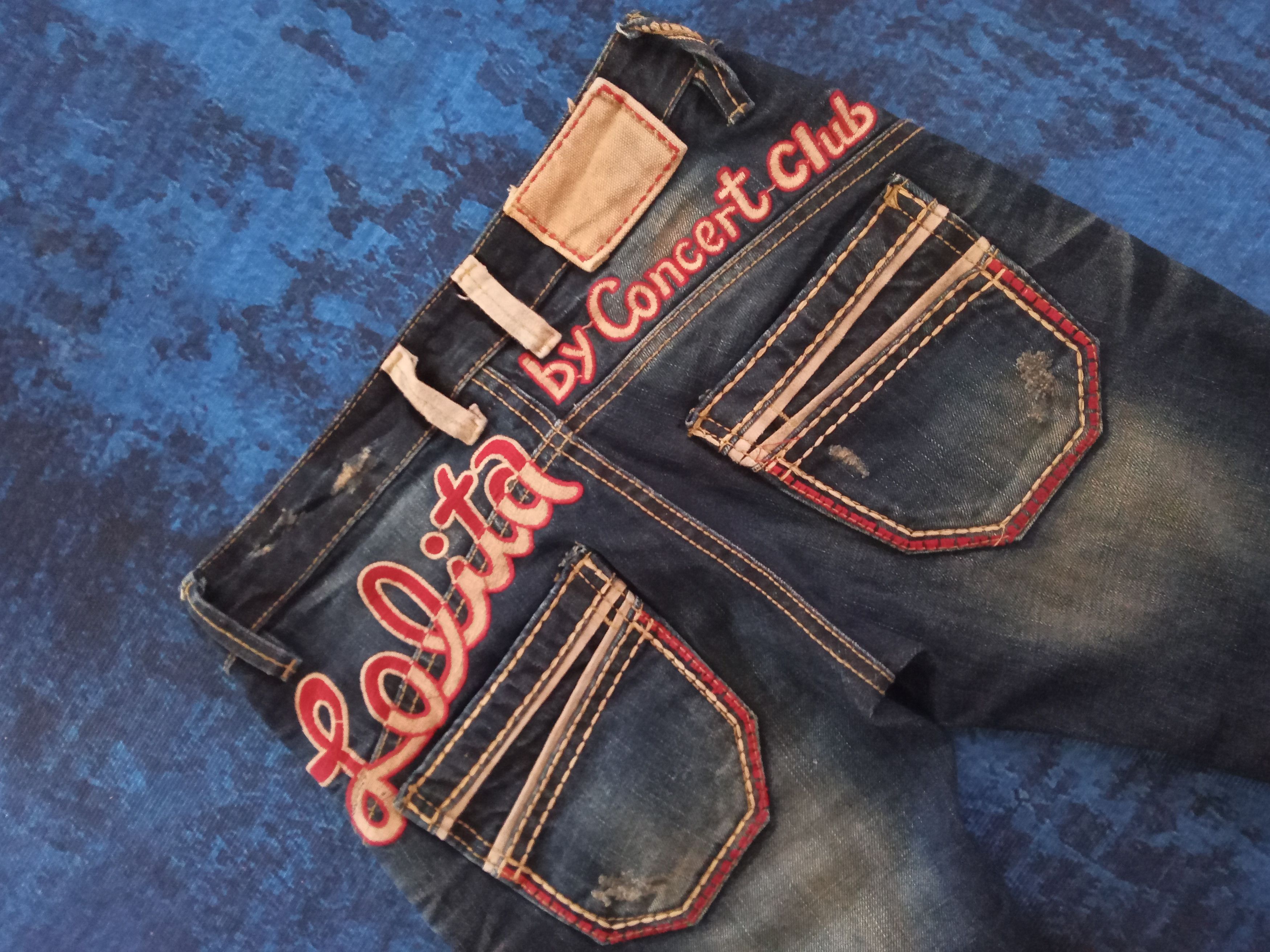 Japanese Brand Lolita By Concert Club Jeans Size 30" / US 8 / IT 44 - 8 Thumbnail
