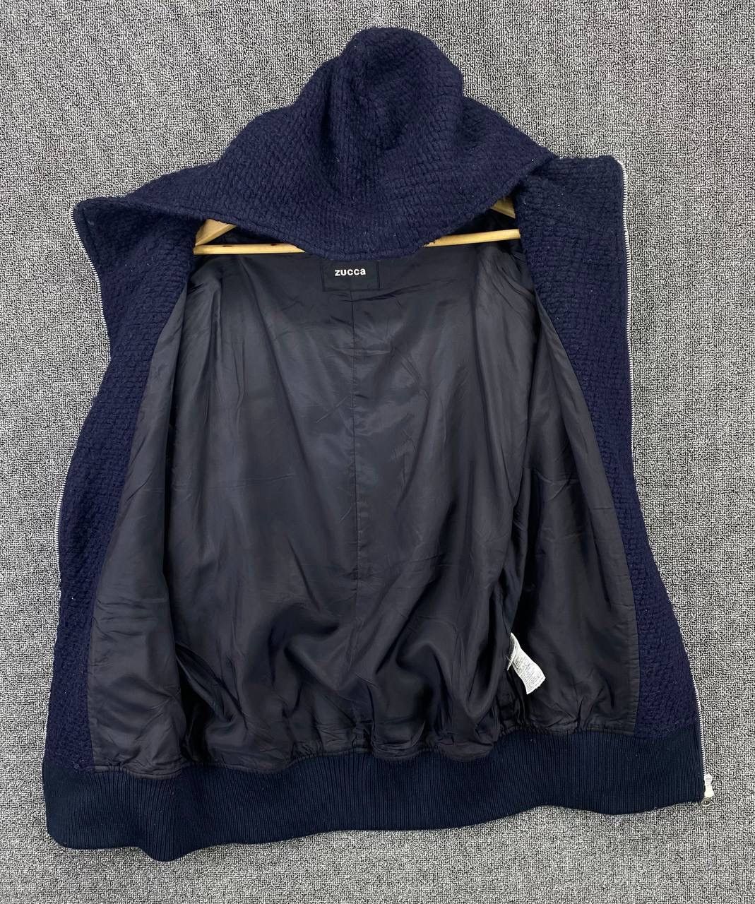 Issey Miyake Vintage Issey Miyake Zucca Knitted Wool Hoodie Jacket Size M / US 6-8 / IT 42-44 - 6 Thumbnail