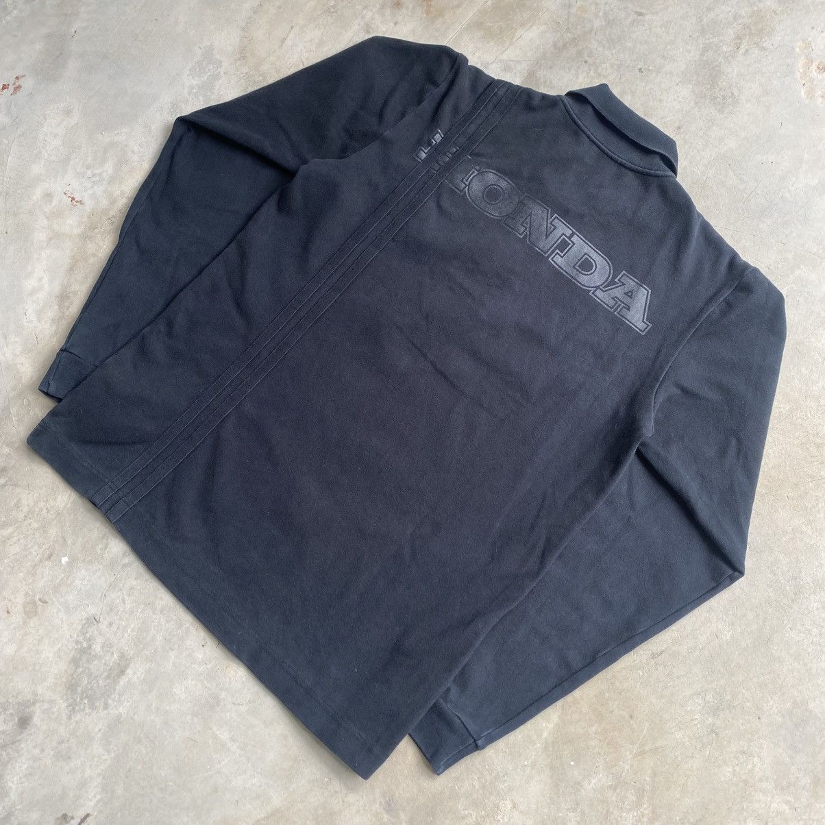 SHINICHIRO ARAKAWA Vintage Shinichiro Arakawa x Honda Long Sleeve Polo Shirt Size US M / EU 48-50 / 2 - 5 Thumbnail