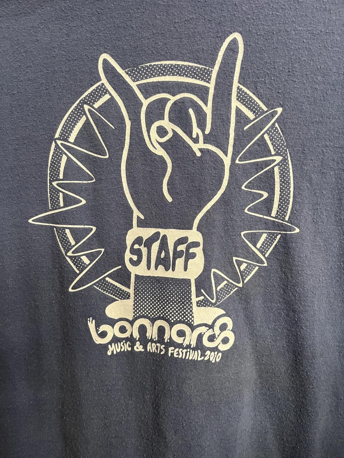 Designer Bonnaroo Festival T-shirt 2010 Production Staff Tee - XL Size US XL / EU 56 / 4 - 4 Thumbnail