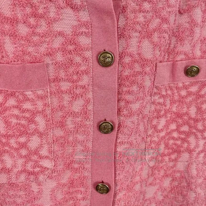 Chanel Chanel Pink Cotton Women's Skirt . Size 23" - 6 Thumbnail