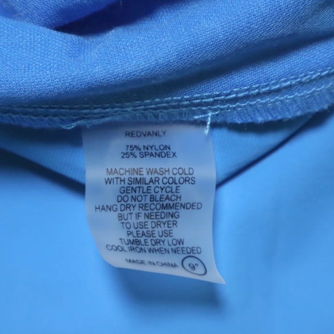 Vintage Redvanly High Stretch Hanover Nylon Woven Golf Shorts Blue Men's XL Size US 36 / EU 52 - 5 Thumbnail