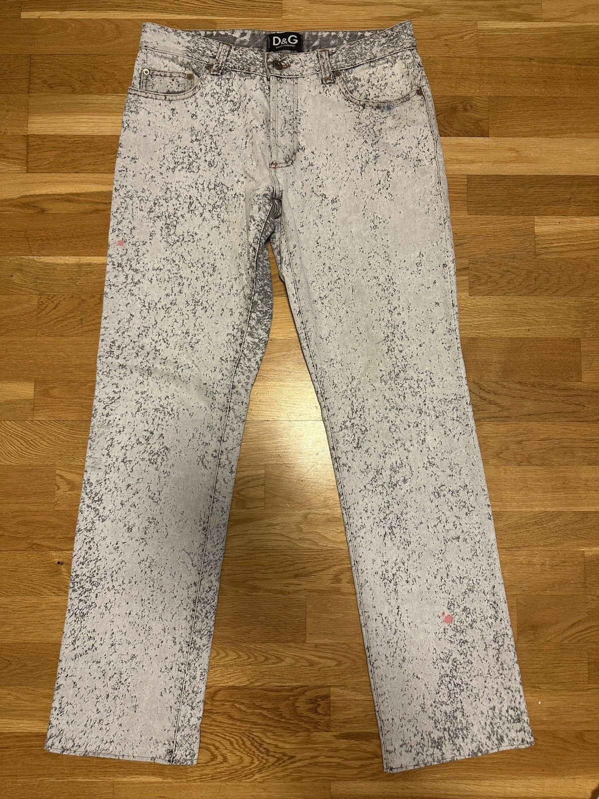 Dolce & Gabbana Painted Archive D&G denim Size US 32 / EU 48 - 1 Thumbnail