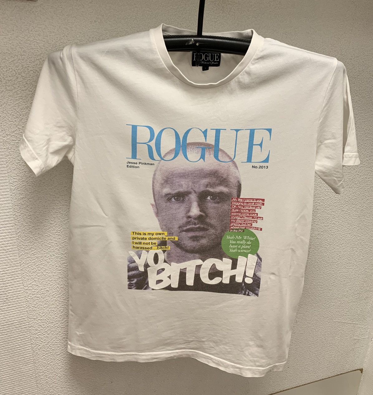 Weekend Offender Jesse Pinkman Yo Bitch white casual t-shirt rogue Weekend S Size US S / EU 44-46 / 1 - 1 Thumbnail