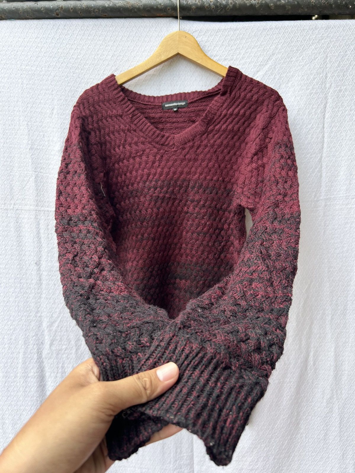 Hysteric Glamour Semanticdesign knit mohair grunge Issey style Size US L / EU 52-54 / 3 - 4 Thumbnail