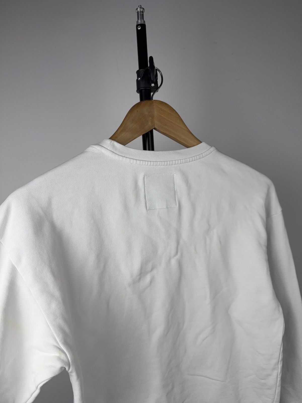 Armani Exchange Armani Exchange ICON Logo Distressed Sleeve Sweatshirt XS Size XS / US 0-2 / IT 36-38 - 16 Thumbnail