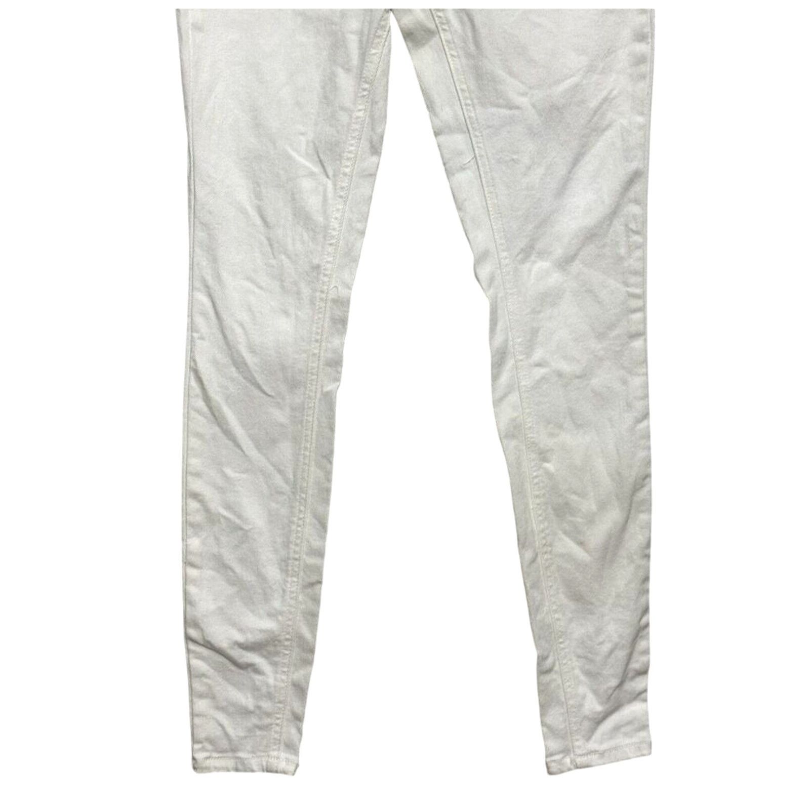 Other Abound Women's White Skinny Mid Rise Jeans Stretch Denim 26 Size 26" / US 2 / IT 38 - 3 Thumbnail