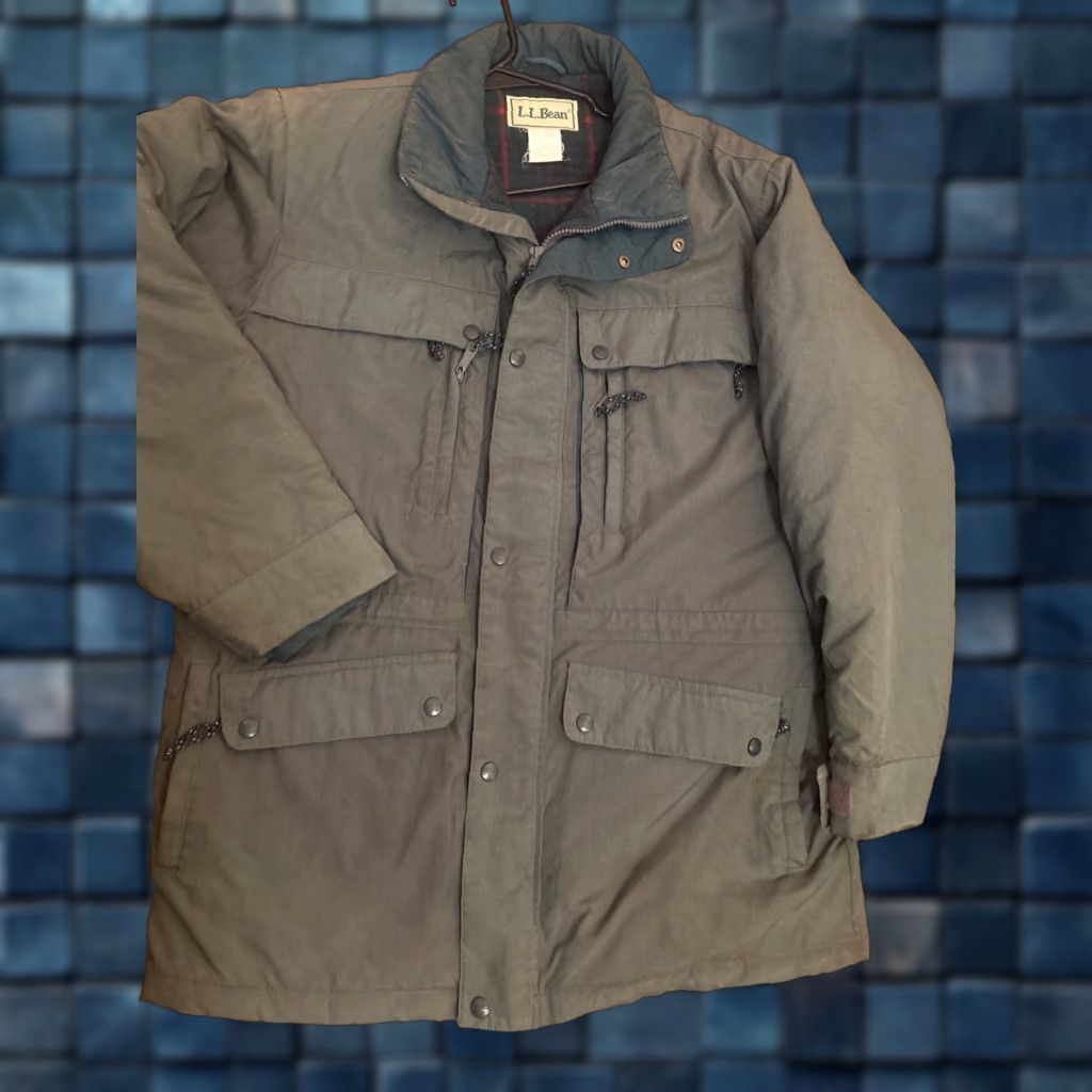 L.L.BEAN PRIMALOFT P/O PARKA（1990'S/GOOD CONDITION/XX-LARGE