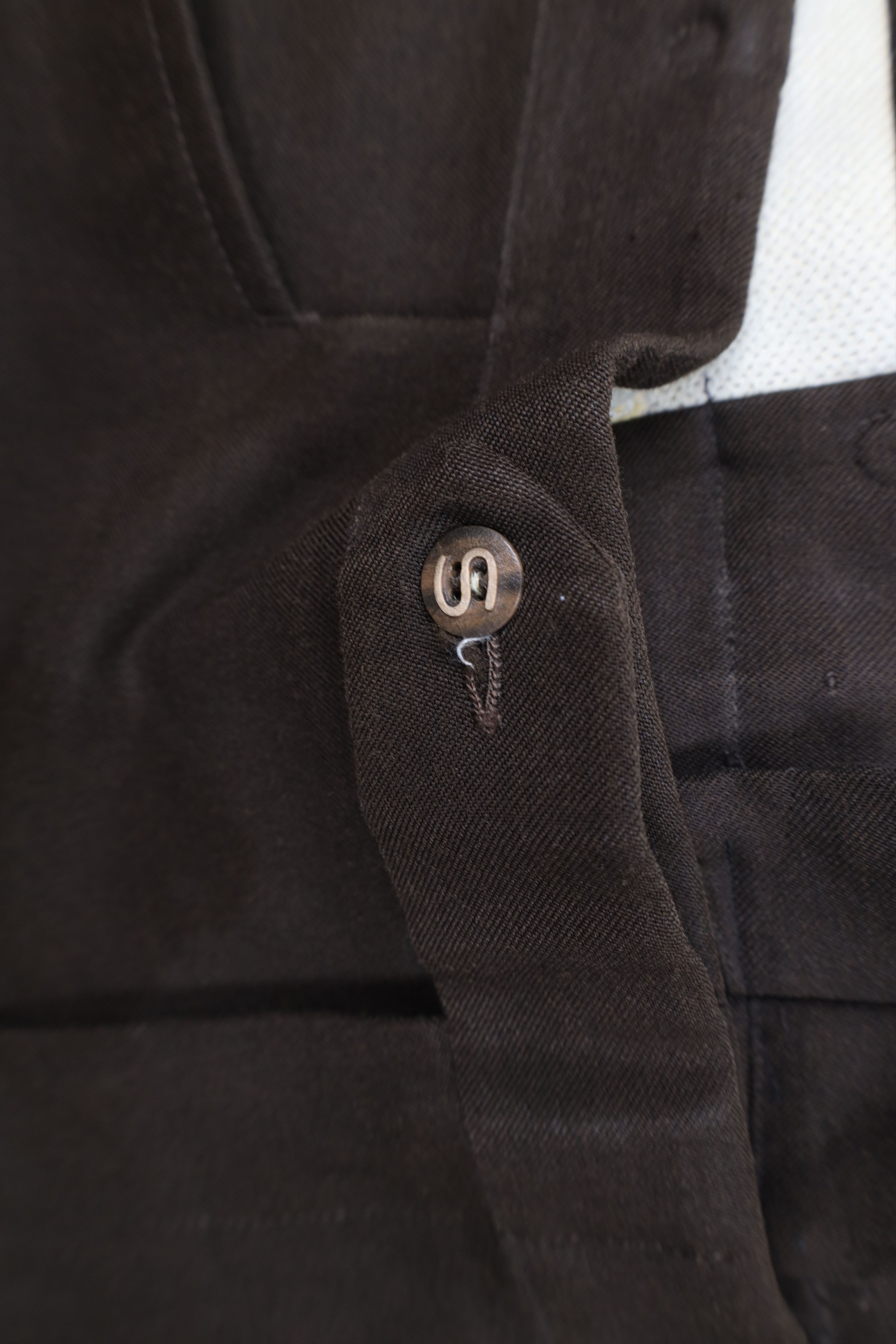 Vintage Vintage 70s Streetwear Knit Wide Leg Chino Pants Brown USA Size US 42 / EU 58 - 8 Thumbnail