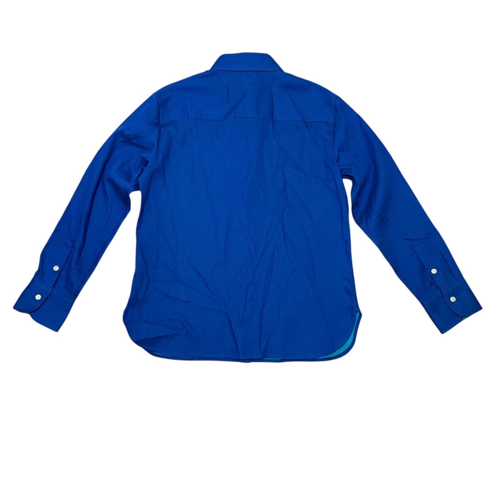 Other Hinson Wu Margot Double Face Button Up Shirt Blue Medium Size M / US 6-8 / IT 42-44 - 9 Thumbnail