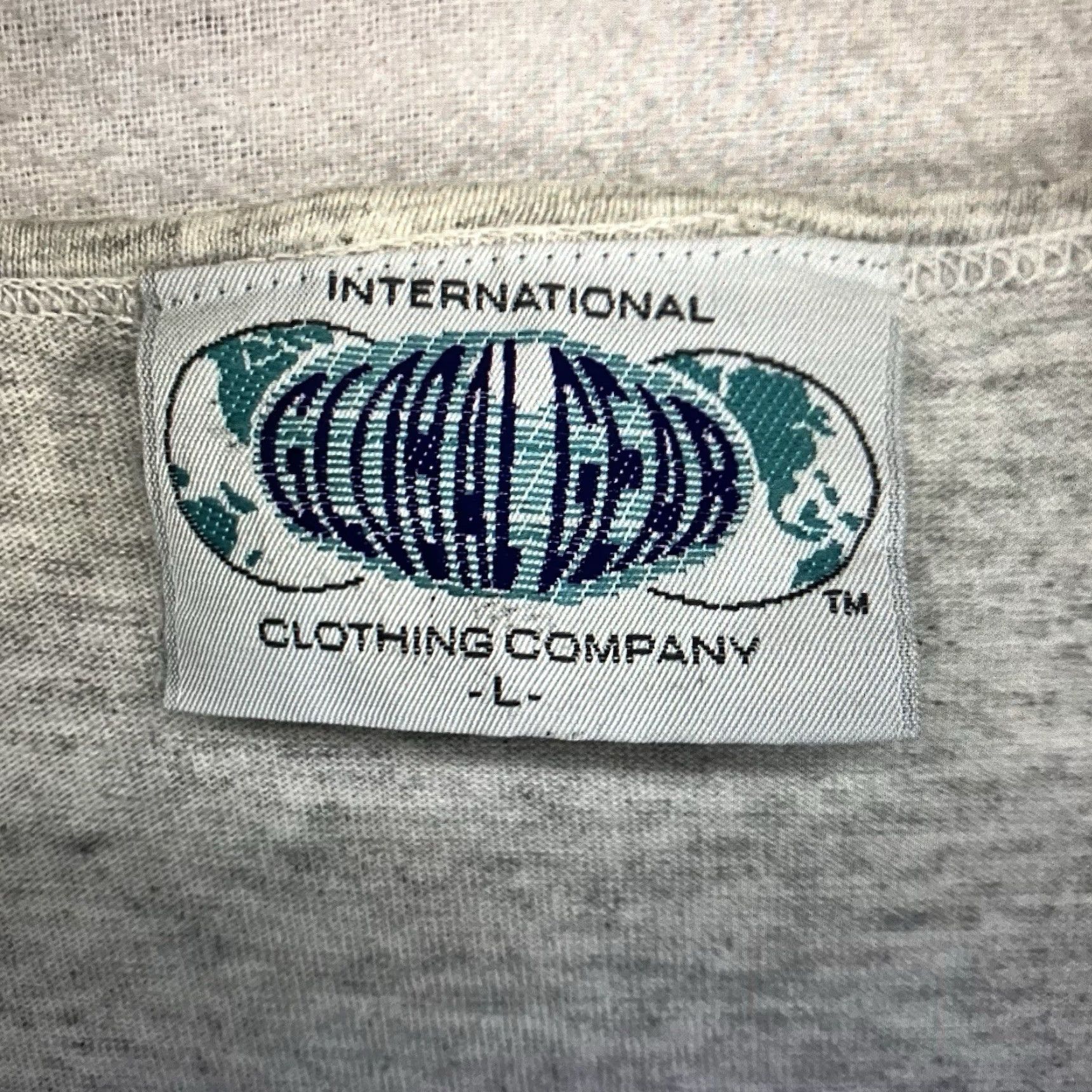 Primitive VINTAGE International Clothing Company Volleyball Tank Top Shirt Mens Large Gray Graphic Print 90s Primitive Tribal Art Adventure Time Size US L / EU 52-54 / 3 - 5 Thumbnail