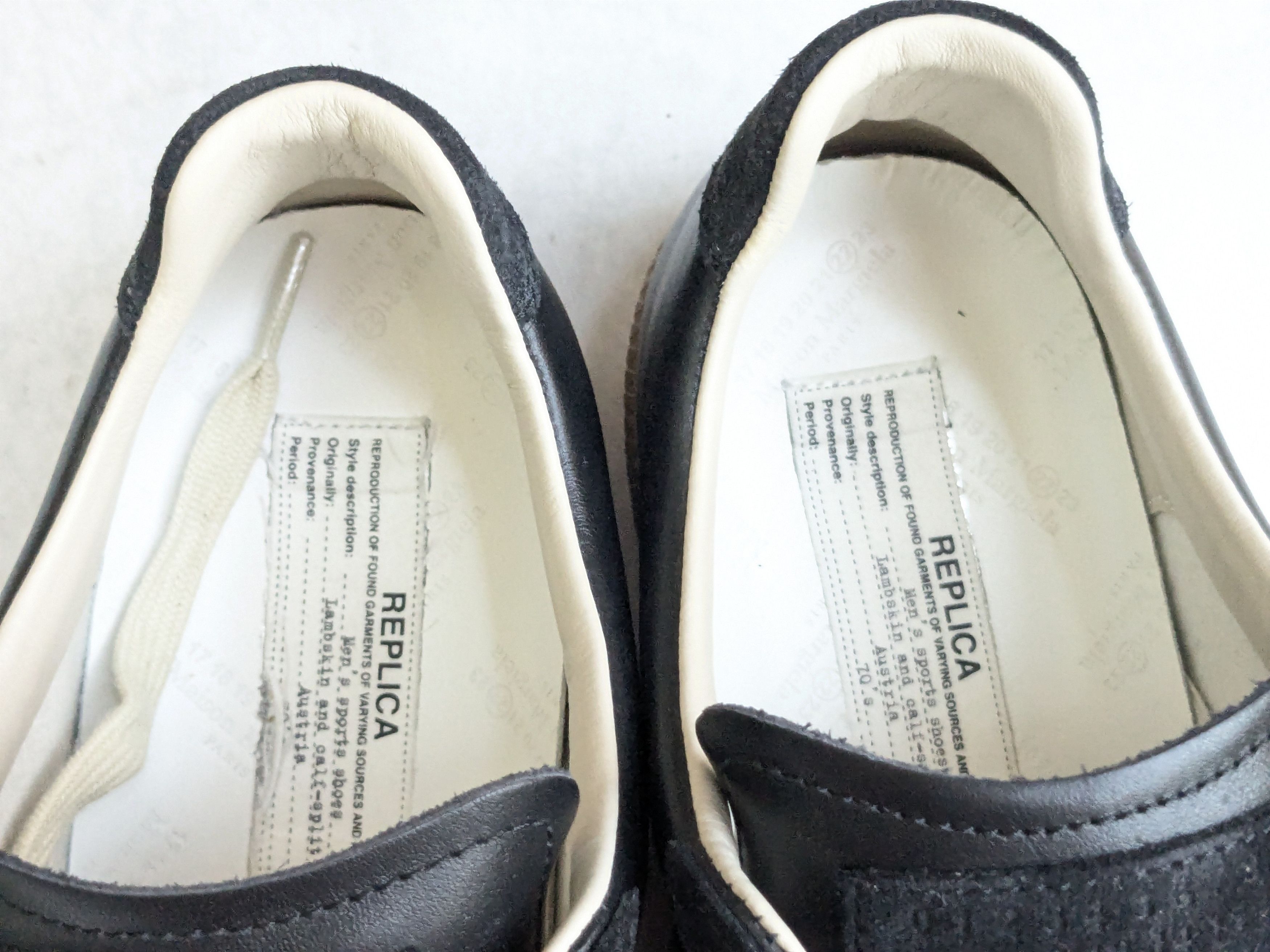 Maison Margiela Maison Margiela Replica GAT Sneakers Black 11 44 Gum Size US 11 / EU 44 - 10 Thumbnail