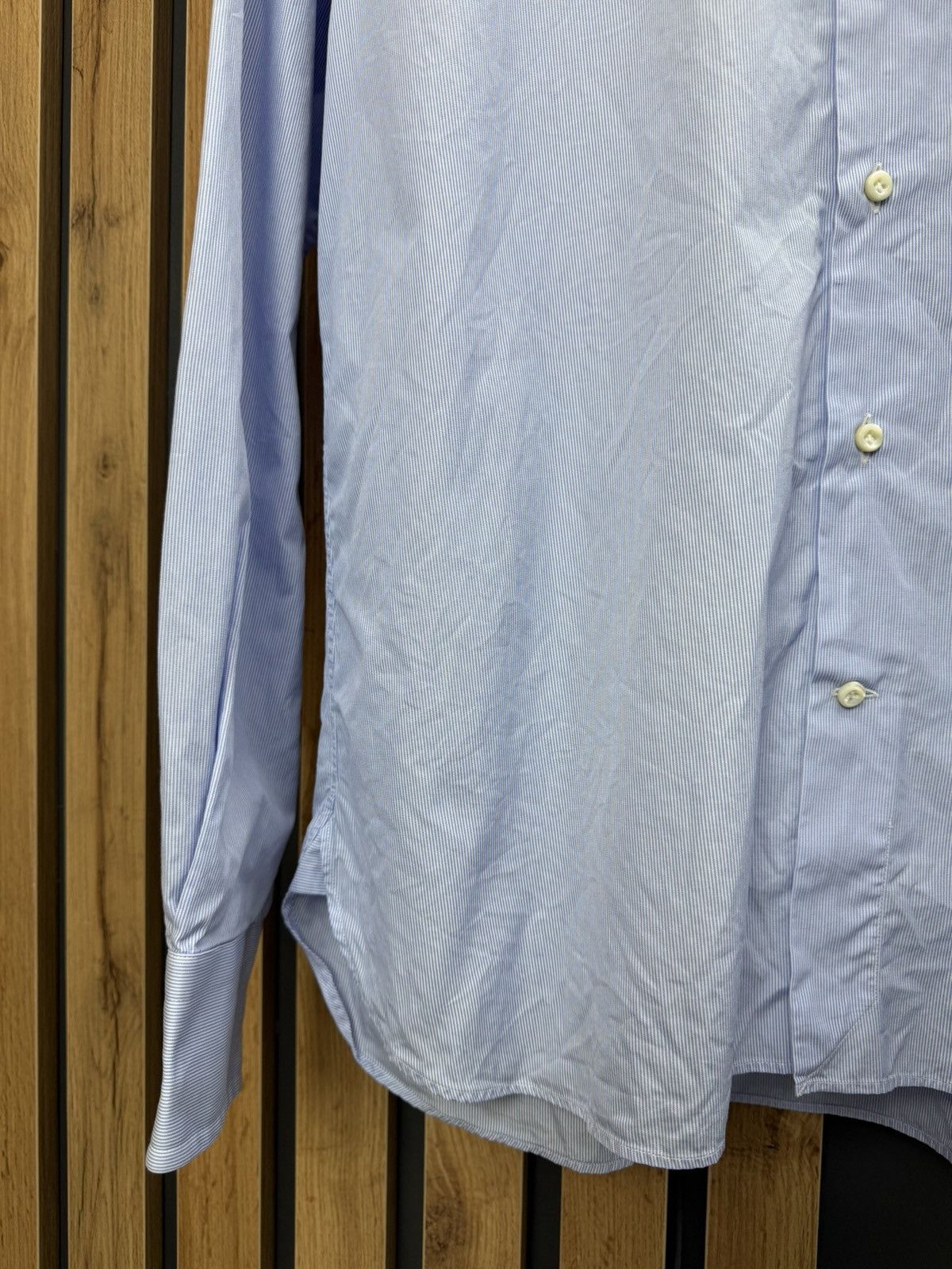 Doriani Doriani Milano Dress Shirt Light Blue Size 41 16 Size US L / EU 52-54 / 3 - 4 Thumbnail