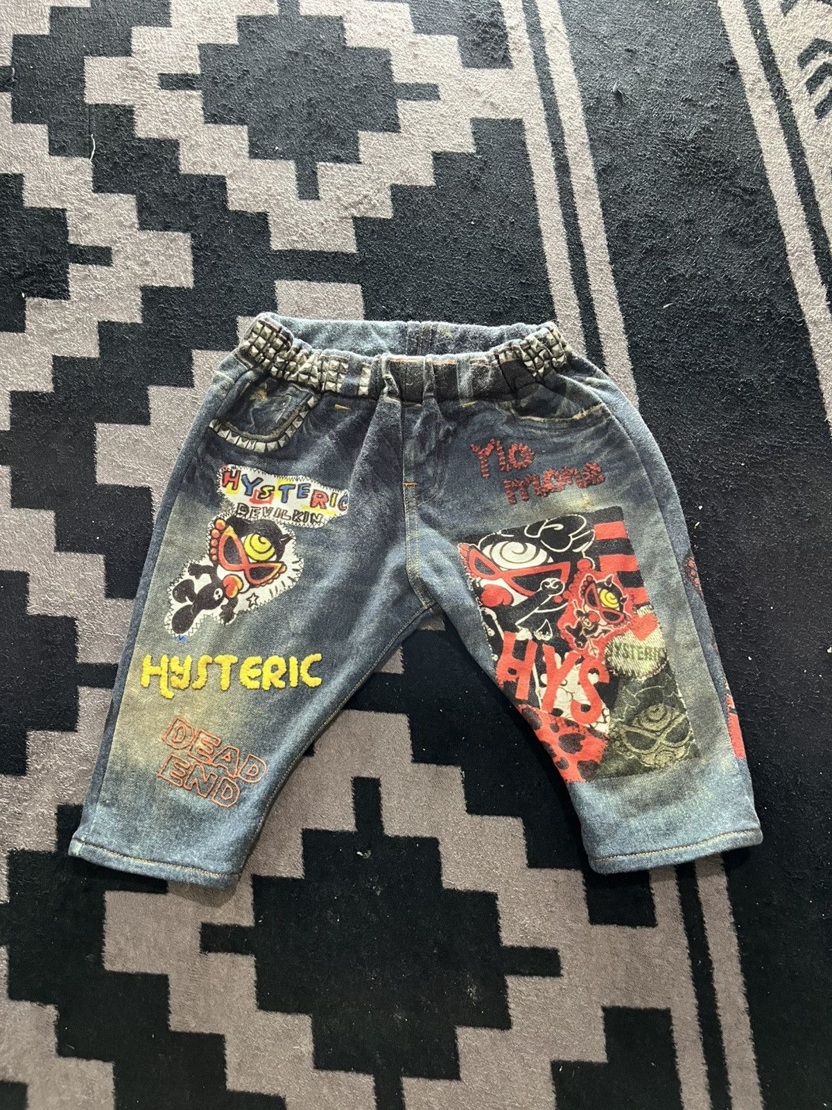 Hysteric Glamour Baby size hysteric mini devil kin sweatpans Size US 26 / EU 42 - 1 Thumbnail
