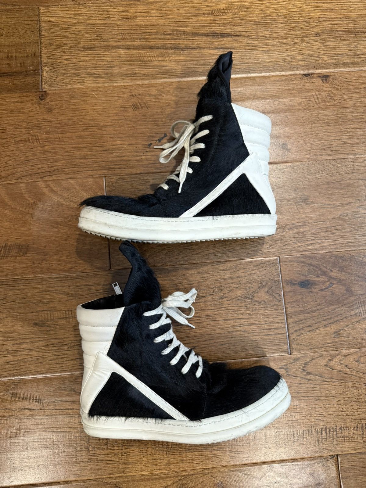 Rick Owens Pony Hair Geobaskets