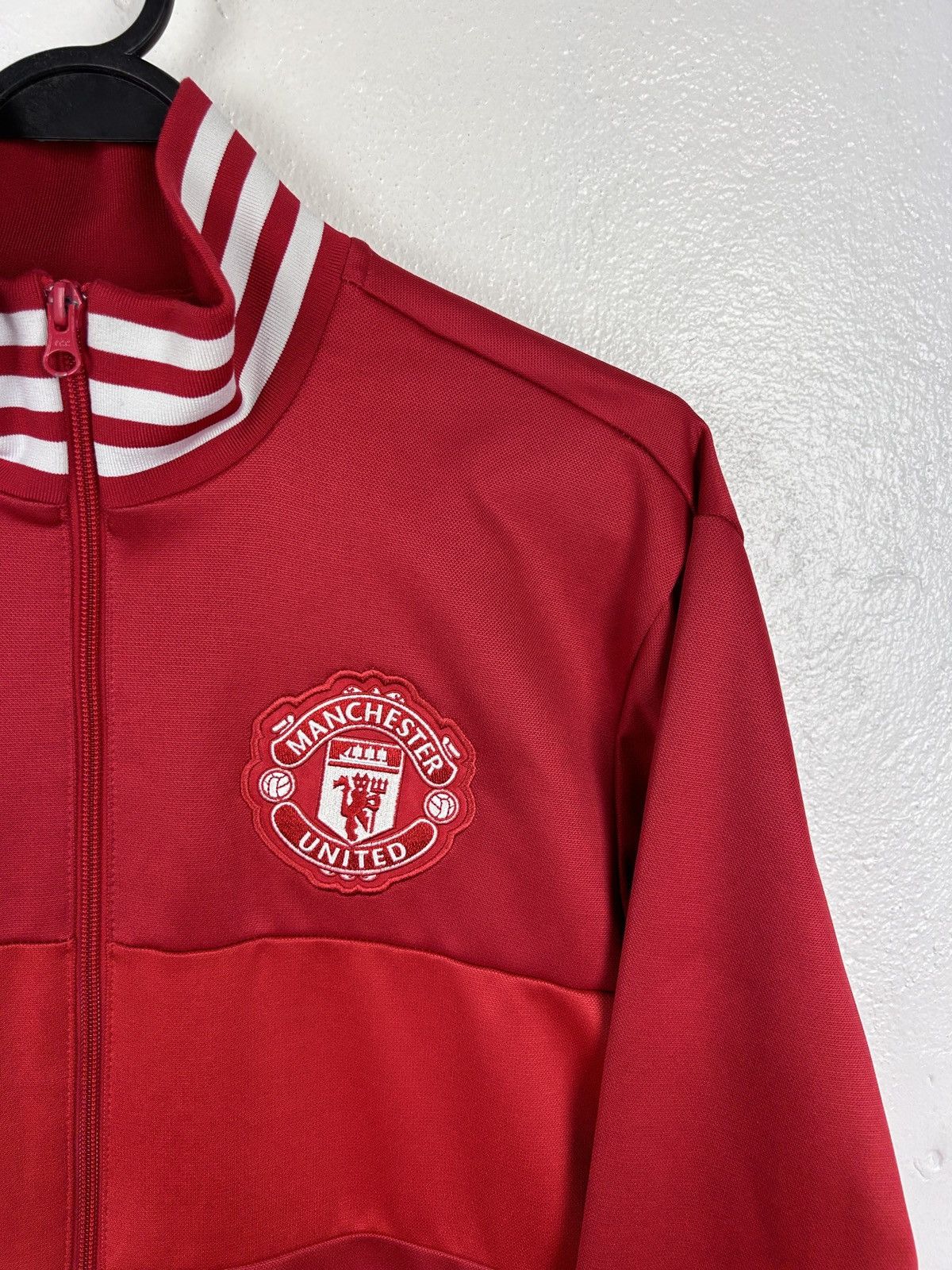 Adidas Adidas Manchester United MUFC 2017/18 Tracksuit Top Jacket Size US M / EU 48-50 / 2 - 2 Thumbnail