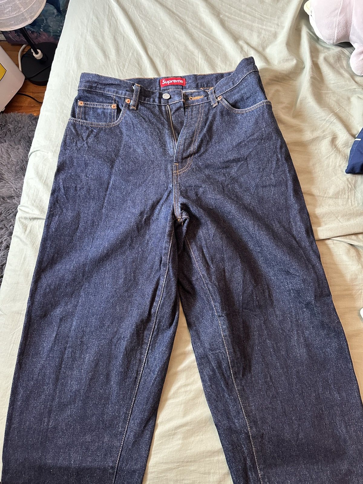 25FW Baggy Selvedge Jean Rigid Indigo 30 Supreme Rigid Baggy