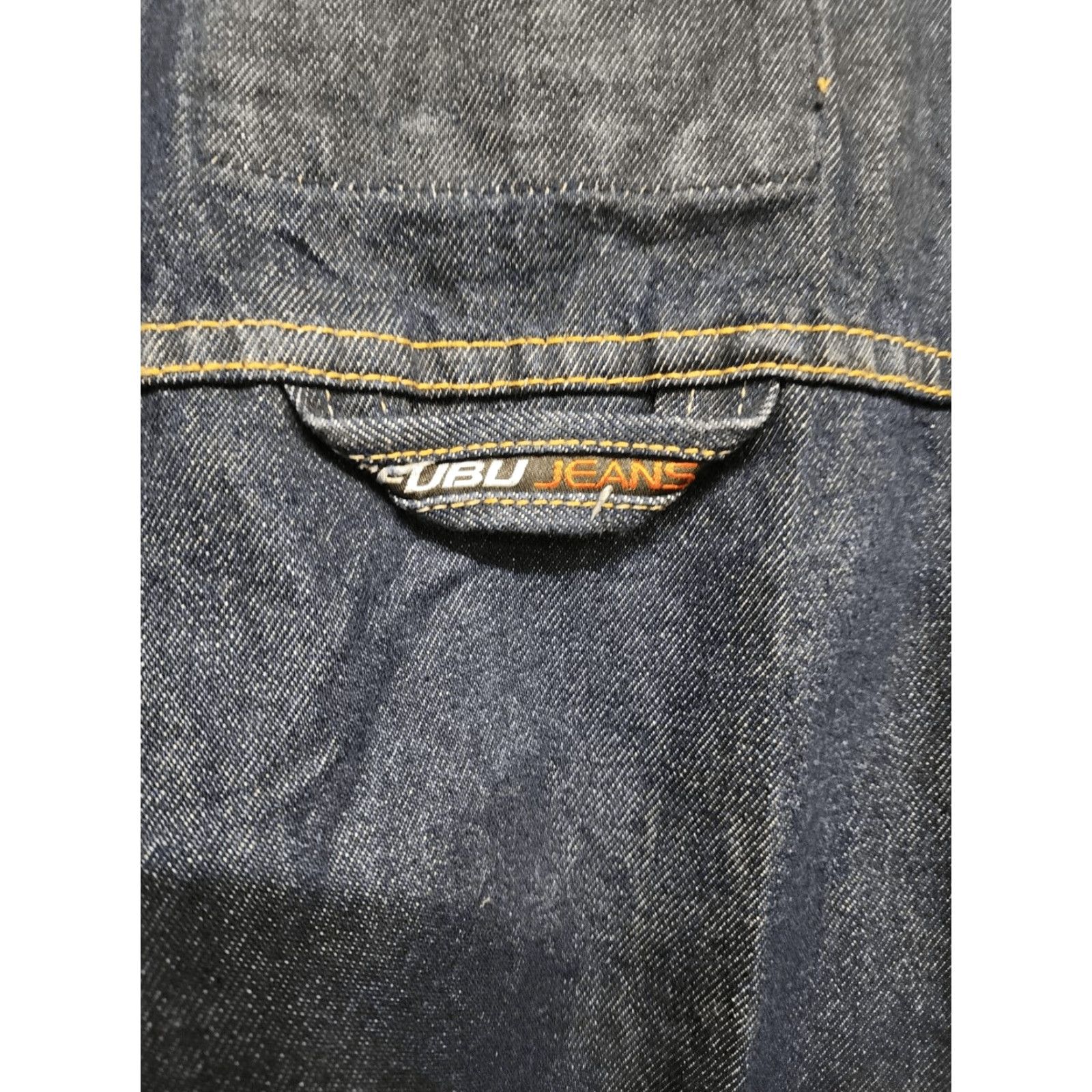 Fubu VINTAGE FUBU Jeans Mens 48x34 Blue Y2K Baggy Streetwear Skater Raver Grunge Jacket Style jean Men 48 Blue Size US 32 / EU 48 - 5 Thumbnail