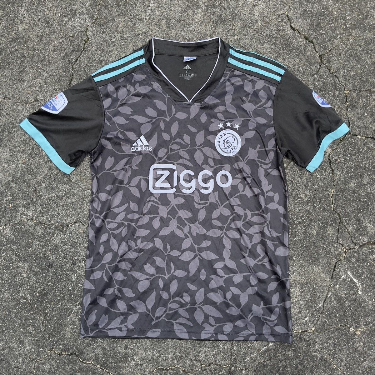 Adidas × Vintage Vintage Adidas AJAXX ZIGGO Soccer Jersey Kit Size US XL / EU 56 / 4 - 1 Thumbnail