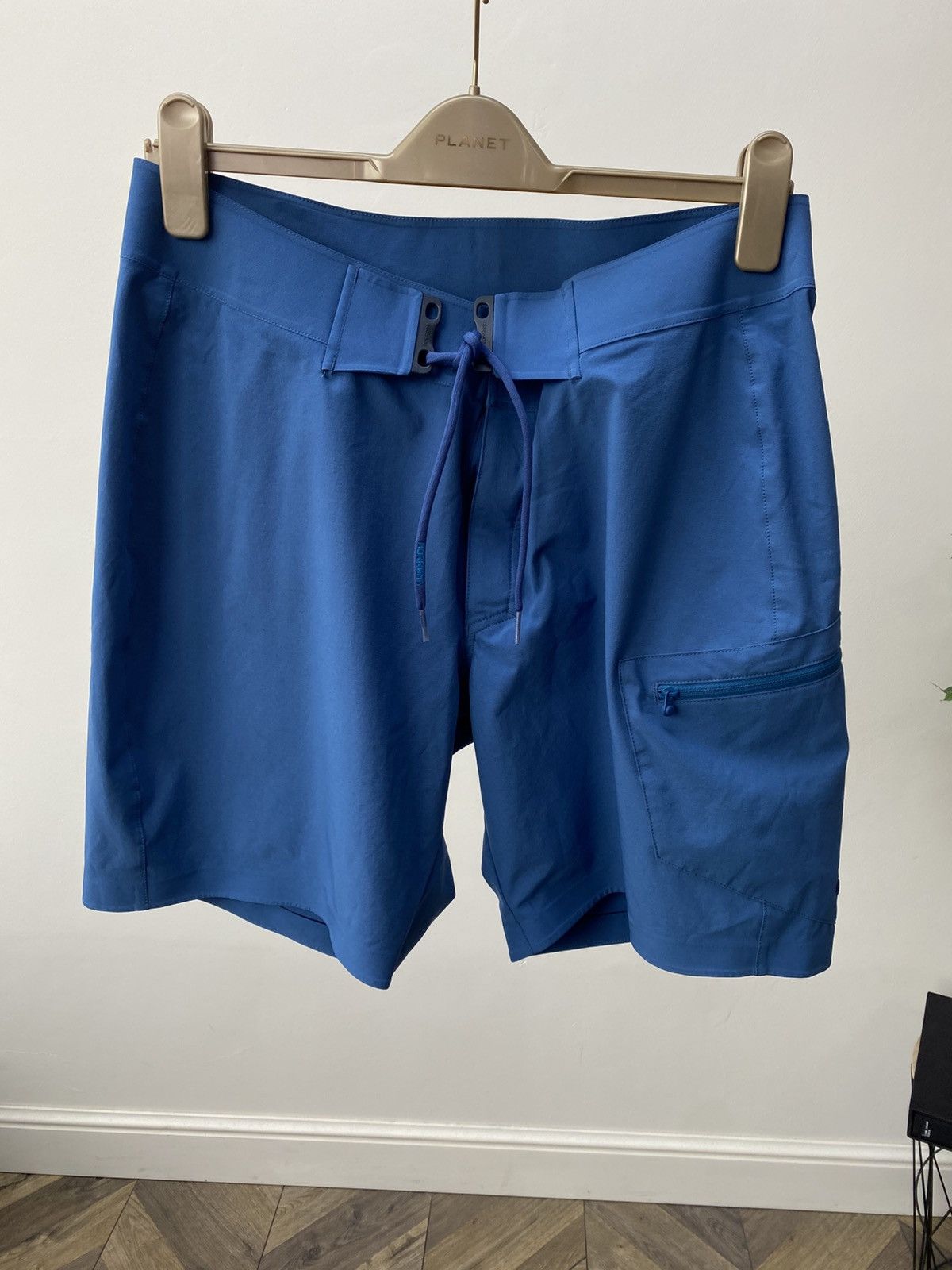 Norrona Vintage Norrona Men's Blue Baggy Super Lightweight Shorts Size US 34 / EU 50 - 1 Thumbnail