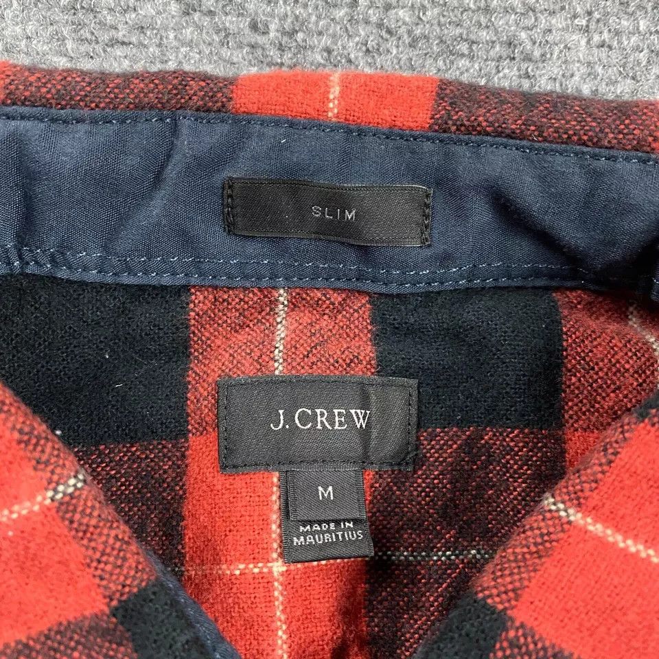 J.Crew J Crew Flannel Shirt Mens Medium Buffalo CheckSlim Fit Patch Size US M / EU 48-50 / 2 - 3 Thumbnail