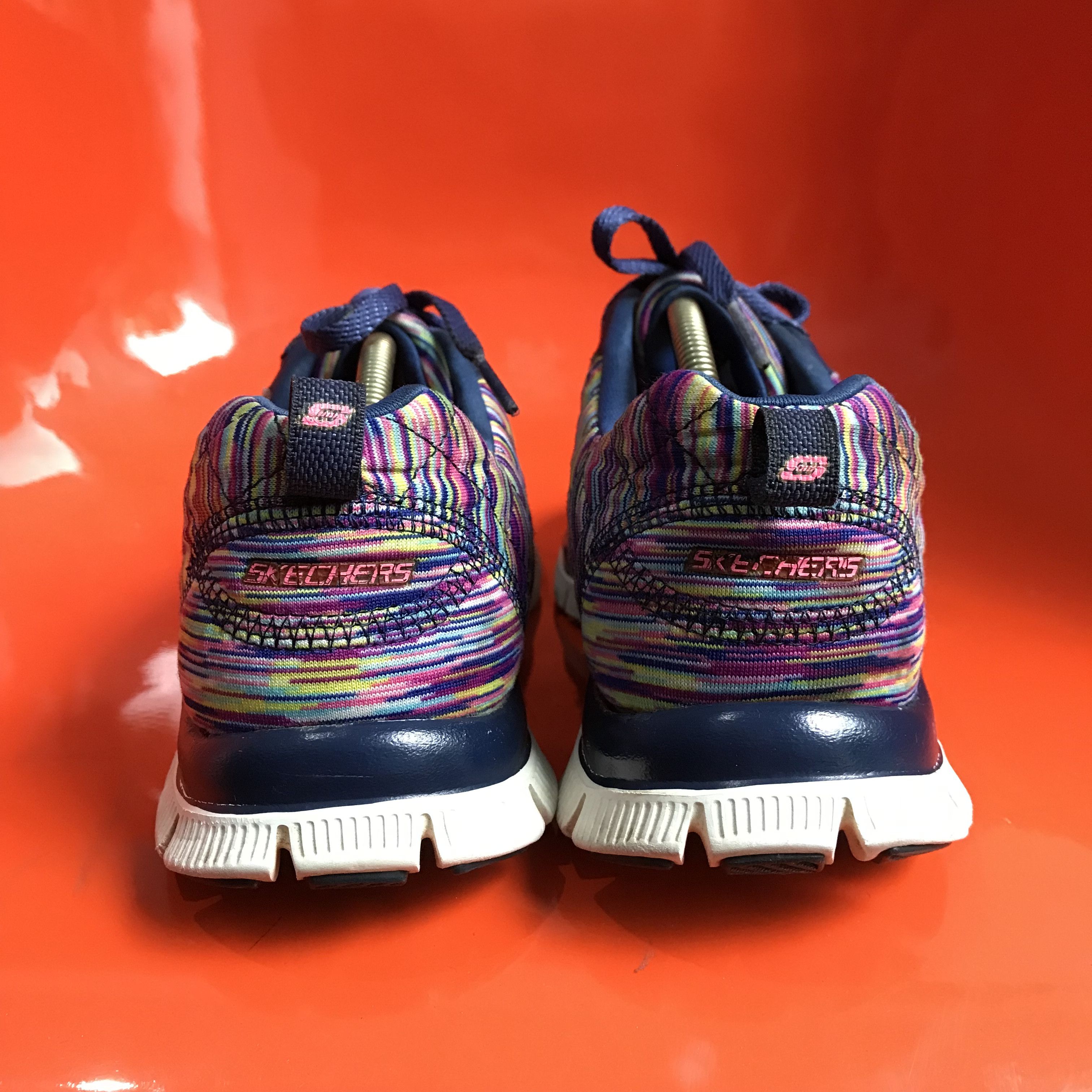 SKECHERS Skechers Flex Appeal Memory Foam Sneakers Pink Multicolor 38 Size US 5.5 / EU 38 - 2 Thumbnail