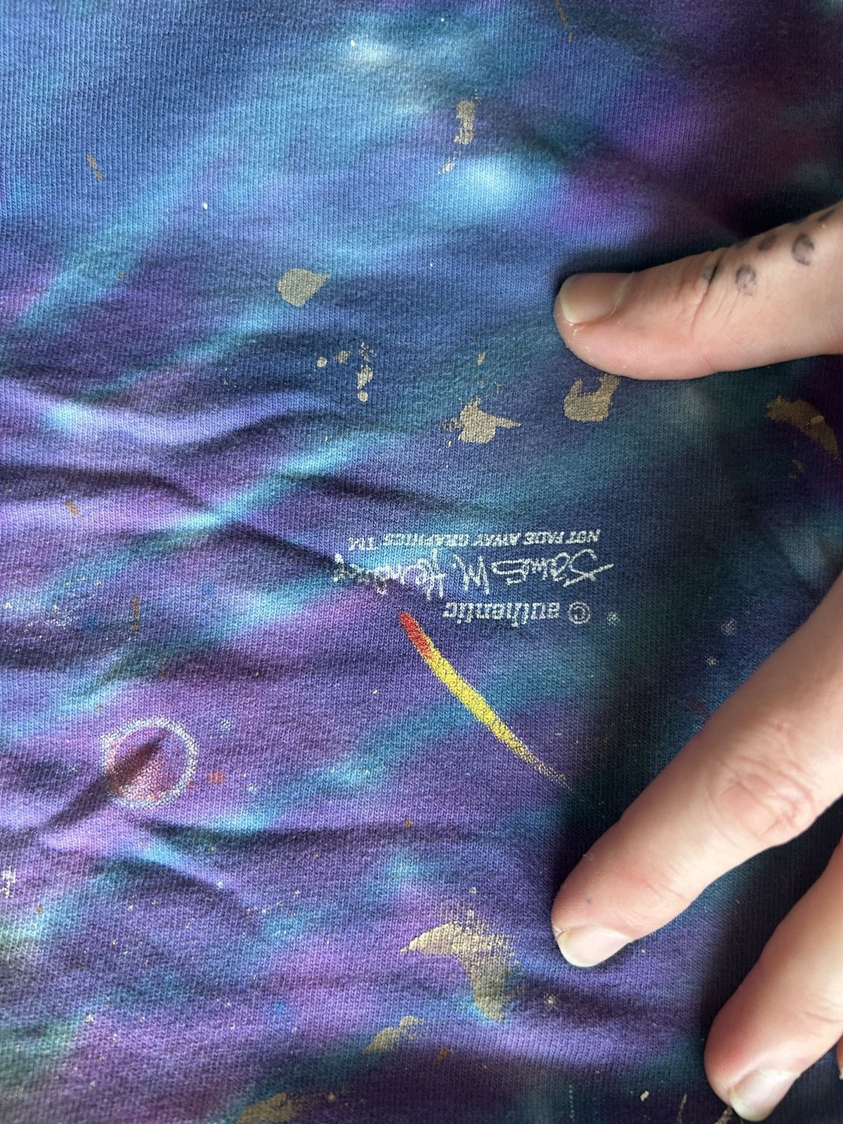 Vintage Vintage jimmi hendrix tie dye tee Size US XL / EU 56 / 4 - 3 Thumbnail