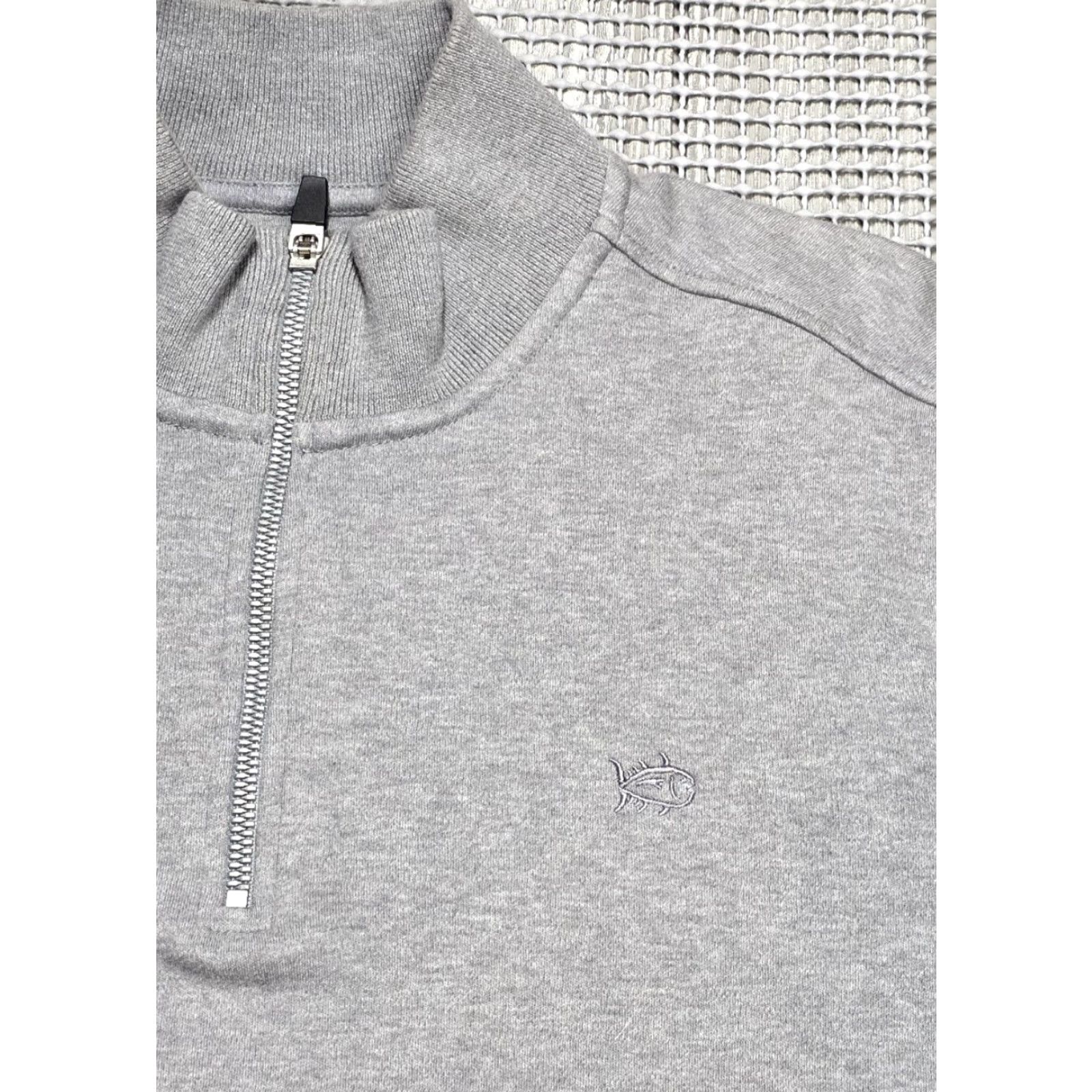 Vineyard Vines Vineyard Vines Sweater Mens S Gray Cotton 1/4 Zip Pullover Long Sleeve Mockneck Shirt Mens S Gray Cotton 1/4 Zip Pullover Long Sleeve Mockneck Size US S / EU 44-46 / 1 - 3 Thumbnail