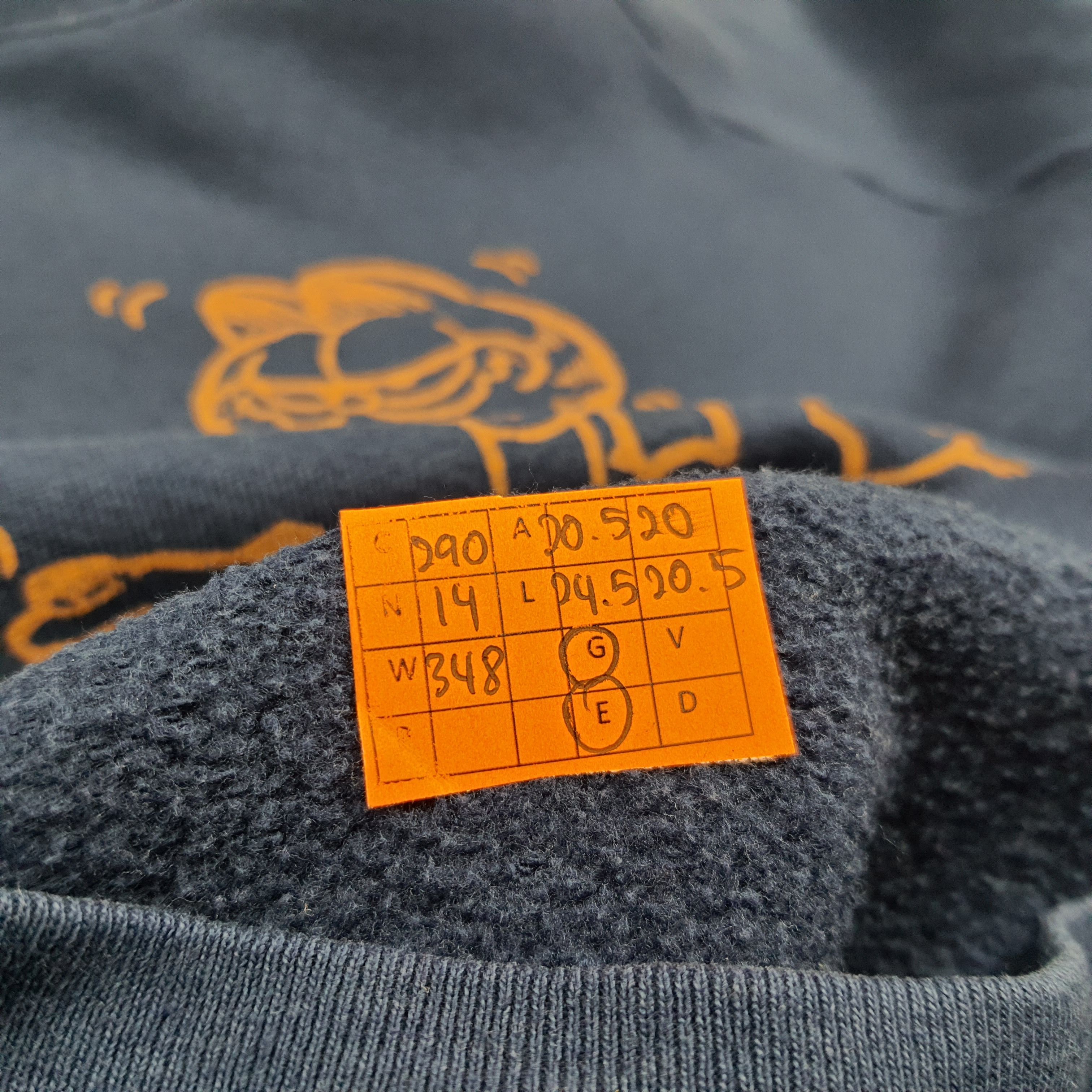 Fruit Of The Loom Vintage 90s Cartoon Garfield Punping Iron Sweatshirt C290N14 Size S / US 4 / IT 40 - 7 Thumbnail