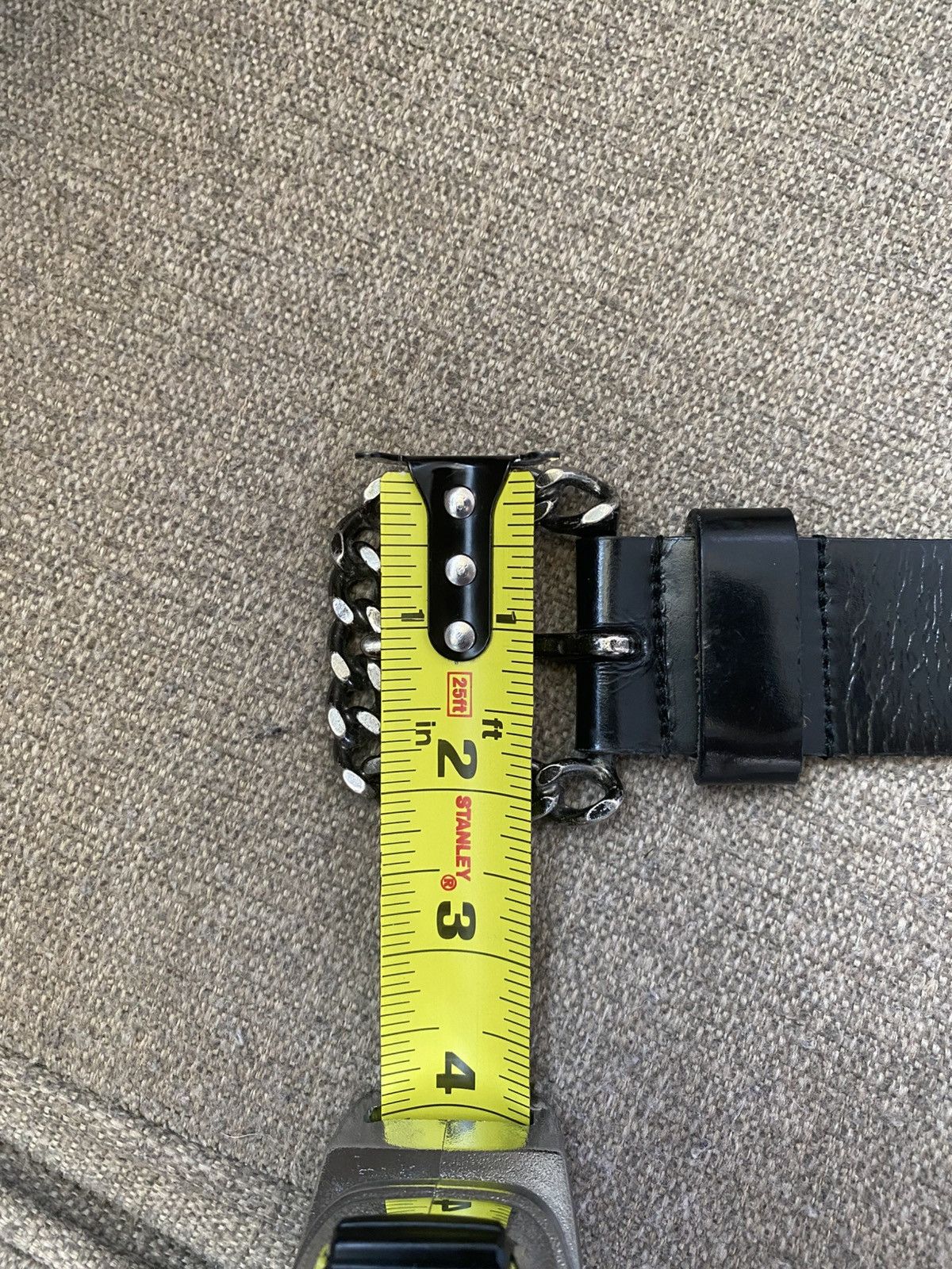 Junya Watanabe Comme Des Garcons Chain Link Leather Belt