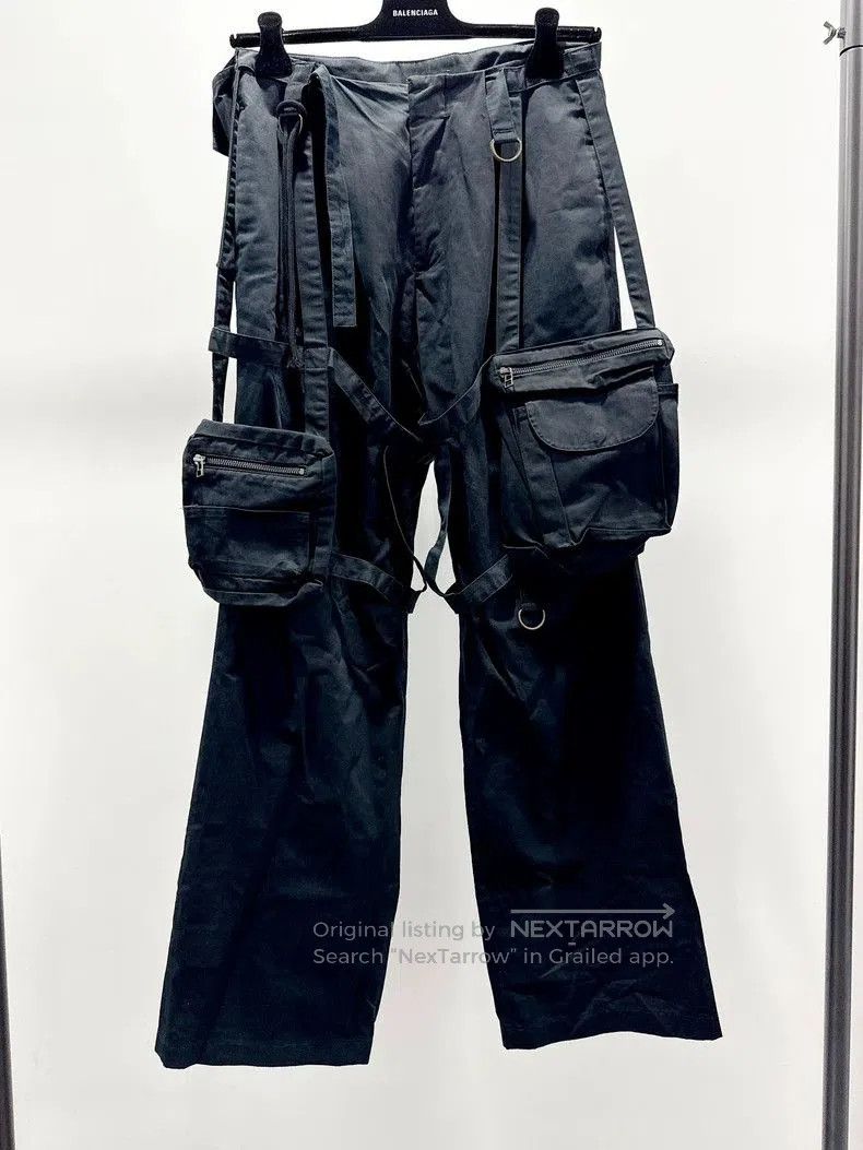 Raf Simons Hemostatic pants, strap pants-