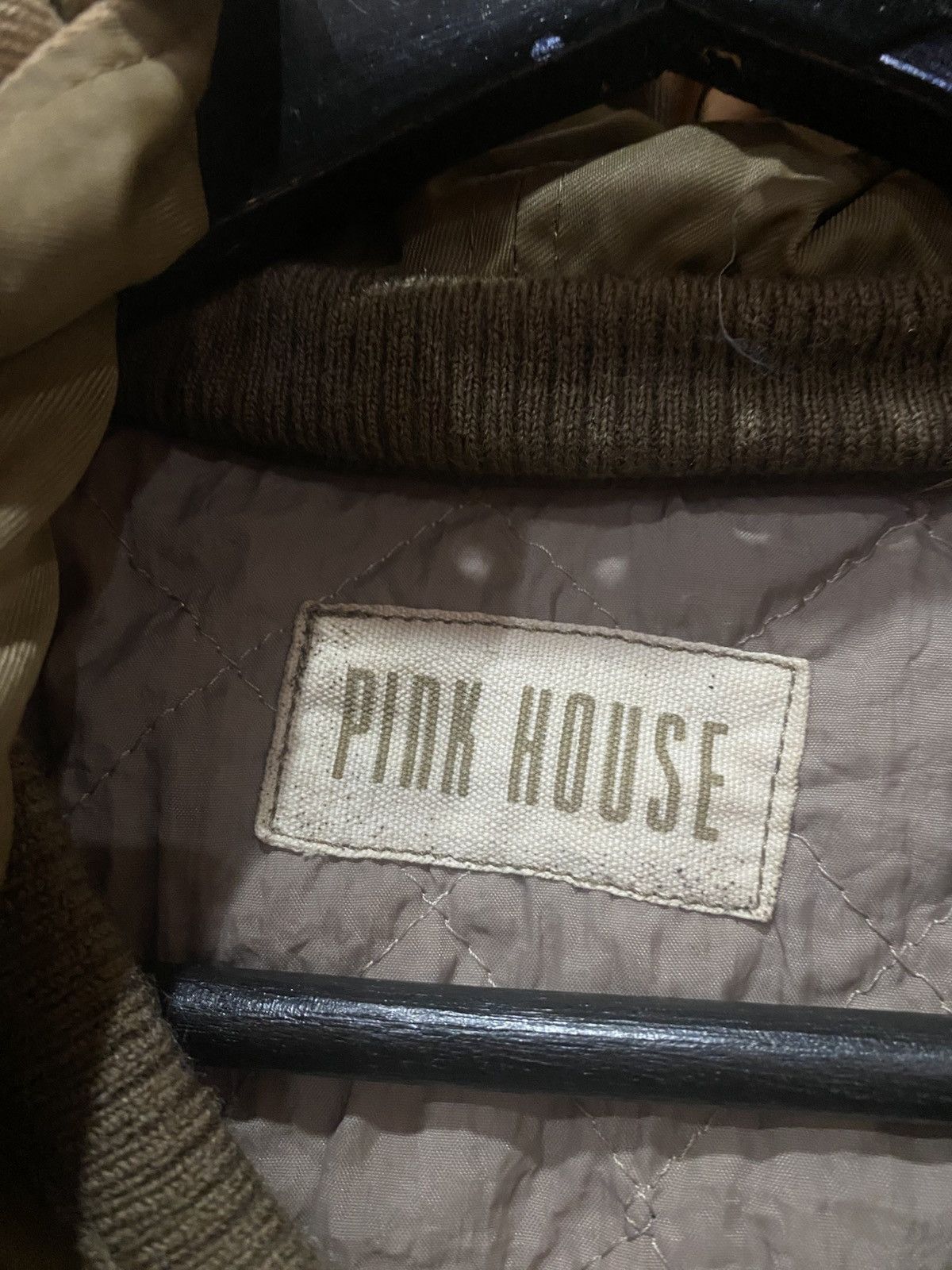 Pink House Vintage Pink House Military Bomber Jacket - Olive Green Size US M / EU 48-50 / 2 - 8 Thumbnail