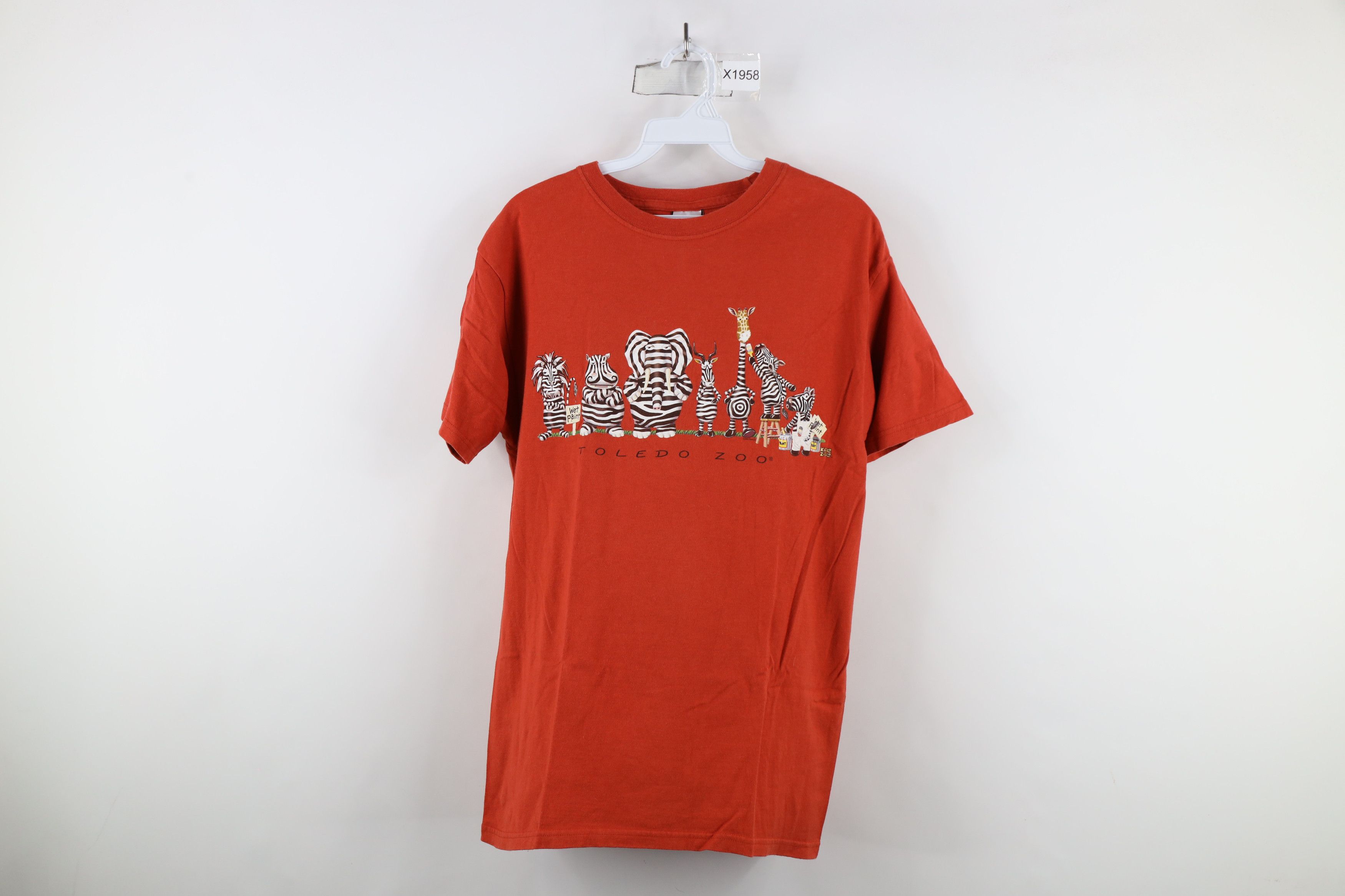 Vintage Vintage Y2K 2001 Streetwear Toledo Zoo Short Sleeve T-Shirt Size M / US 6-8 / IT 42-44 - 1 Thumbnail