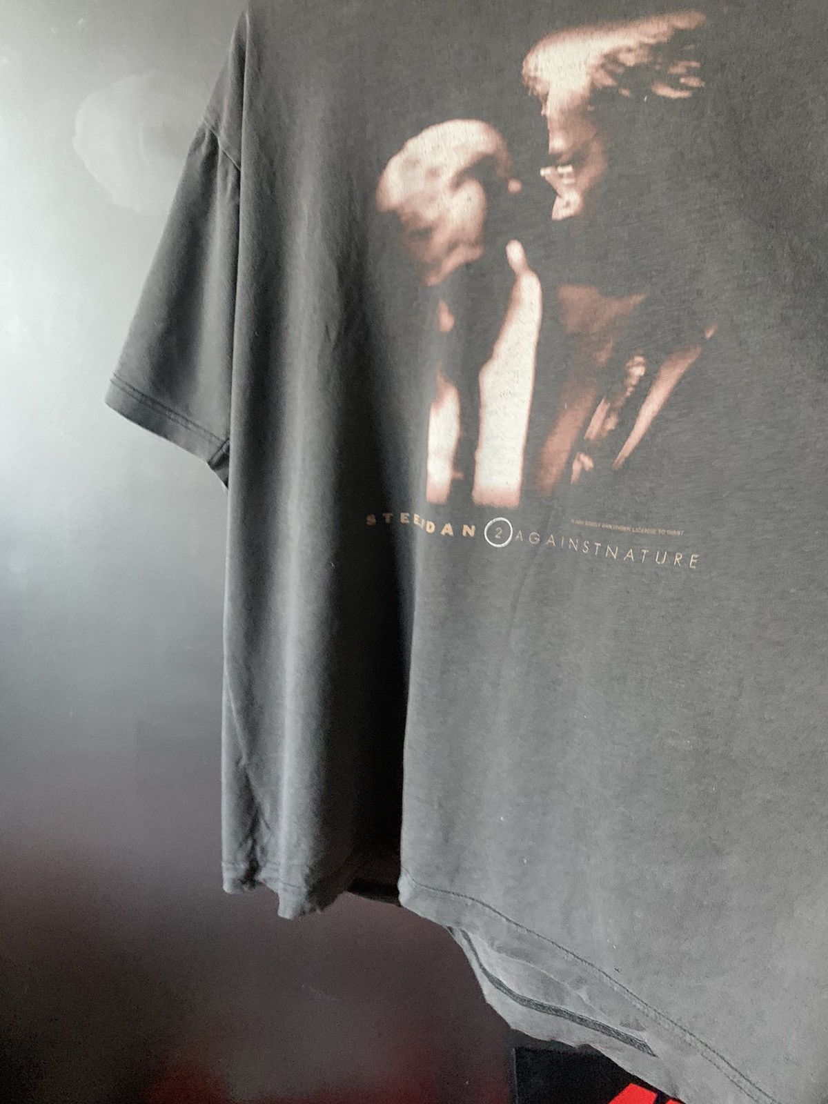 Band Tees × Giant × Vintage Steely dan 2 againts nature tour 2k vintage washed t shirt Size US M / EU 48-50 / 2 - 5 Thumbnail