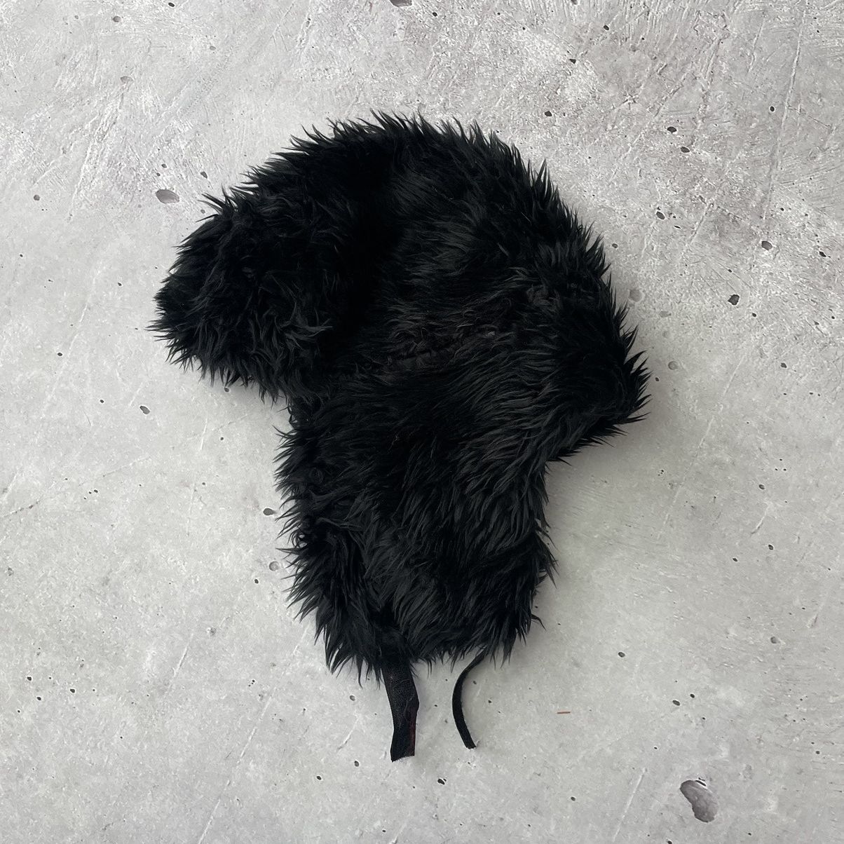 Japanese Brand Vintage Hat Ushanka Mohair Fuzzy Y2K Cap Size ONE SIZE - 2 Thumbnail
