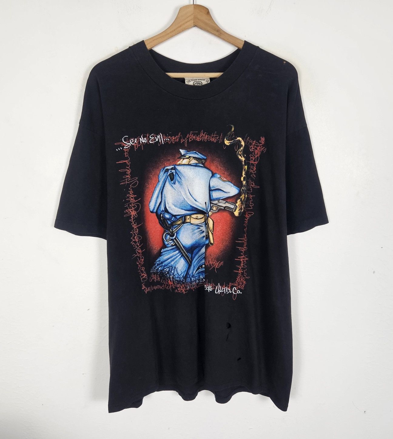 Ecko Unltd. Vintage Y2K ECKO unlimited See No Evil graphic shirt Size US XL / EU 56 / 4 - 2 Thumbnail