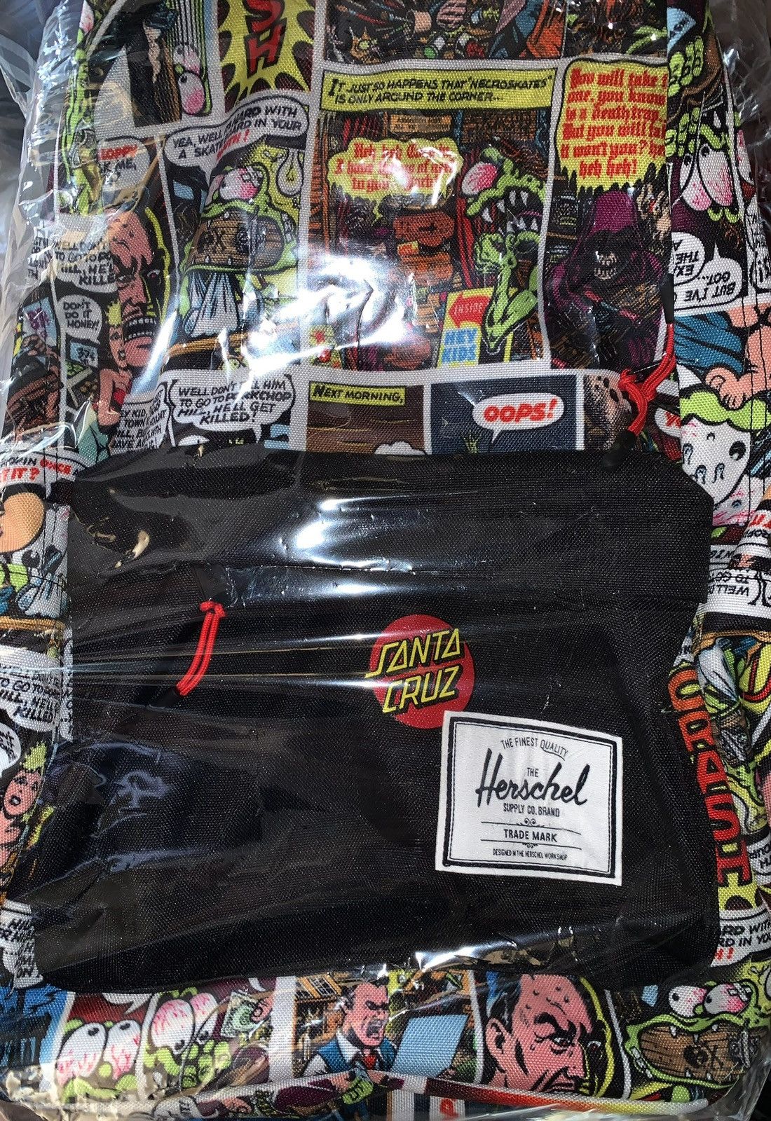 Herschel Supply Co. HERSCHEL X Santa Cruz Porkchop Hill Comic Book 15" Backpack Size ONE SIZE - 9 Thumbnail