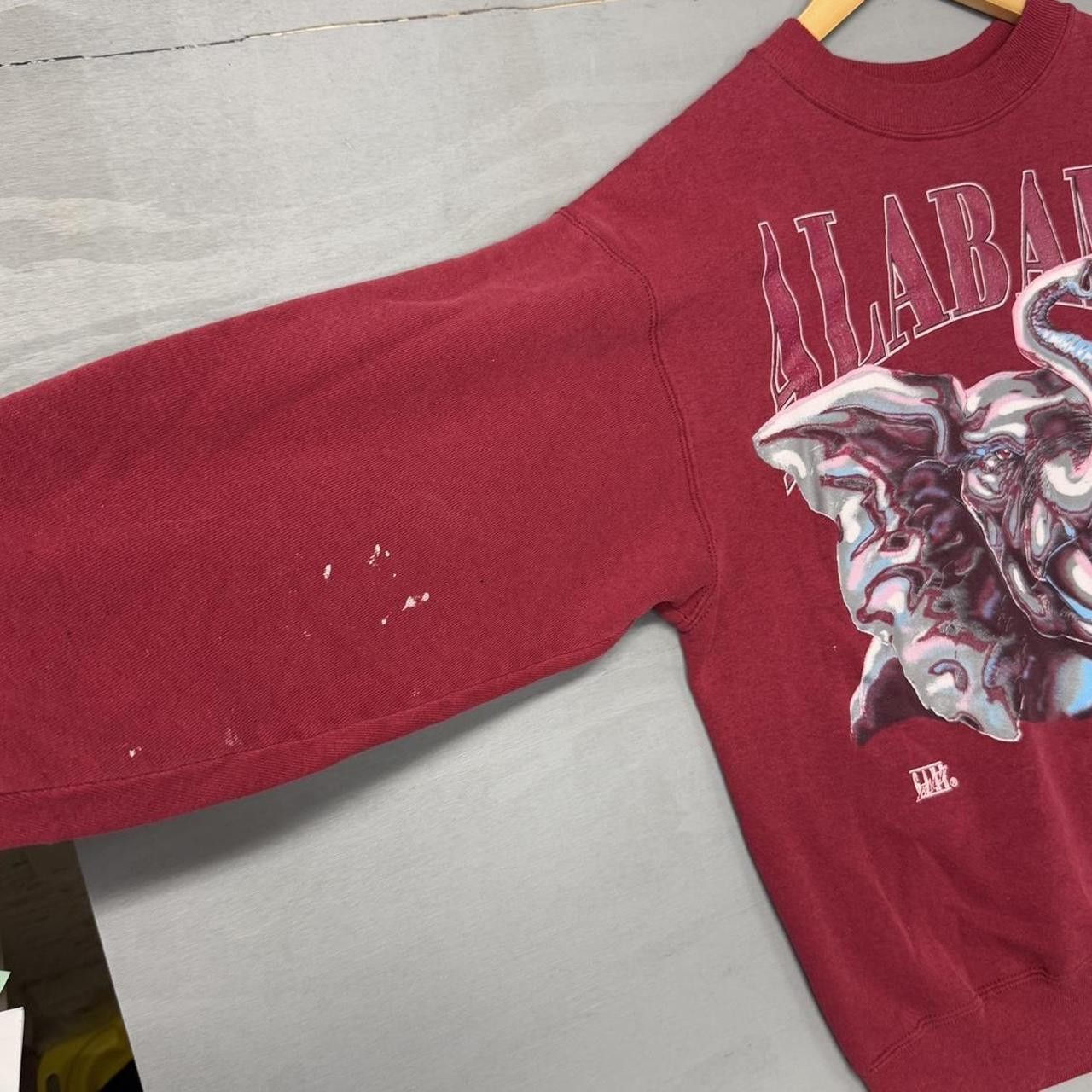 NCAA × Vintage Alabama Crimson Tide First Team American Sweatshirt Large Size US L / EU 52-54 / 3 - 5 Thumbnail