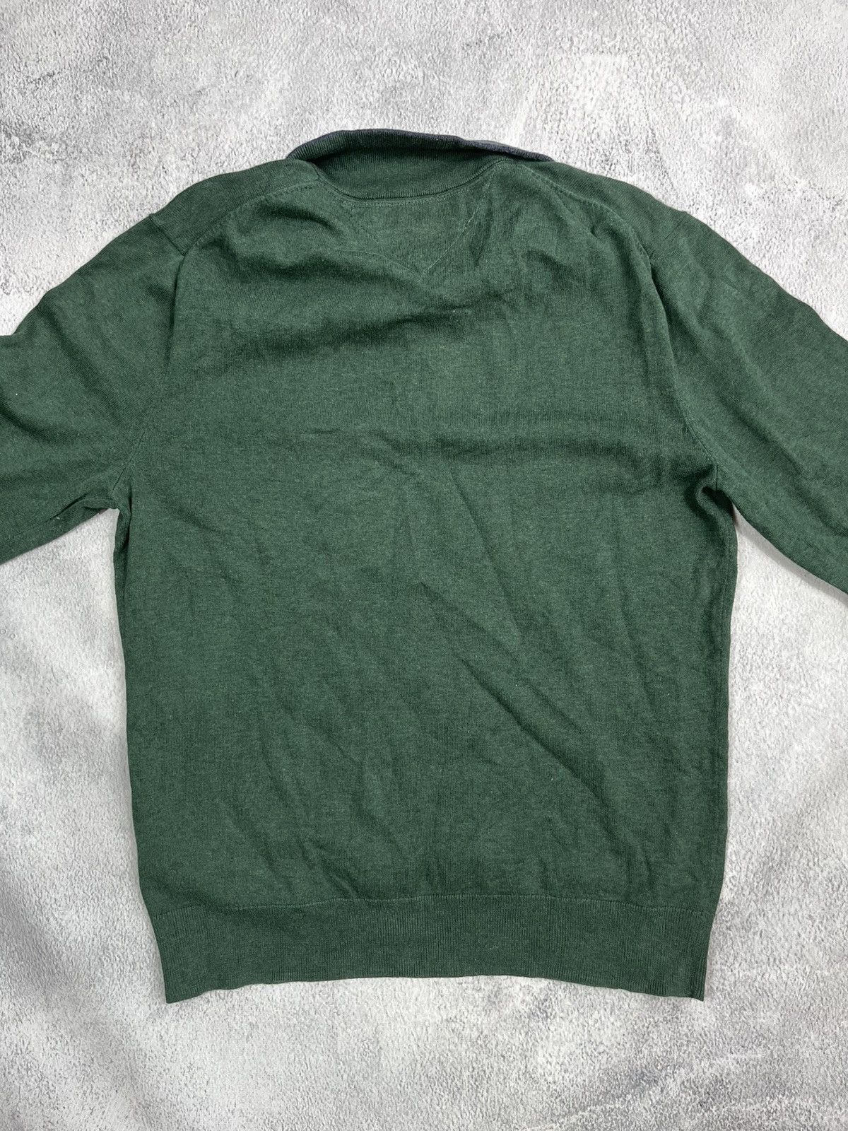 Tommy Hilfiger Vintage Y2K Tommy Hilfiger 1/4 quarter sweater oldmoney M Size US M / EU 48-50 / 2 - 6 Thumbnail