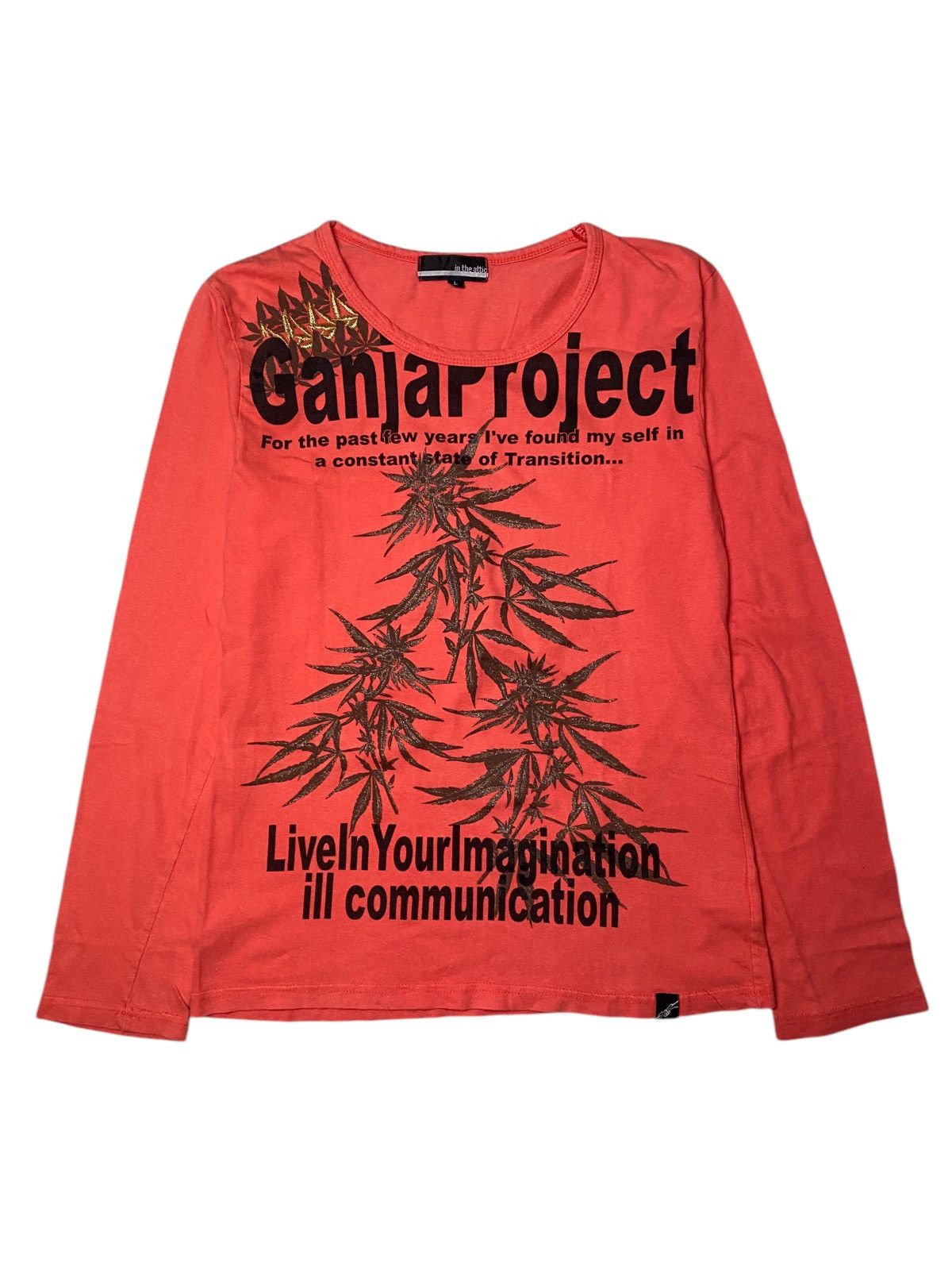 If Six Was Nine 2000's In The Attic Ganja Project Longsleeve Size US M / EU 48-50 / 2 - 1 Thumbnail