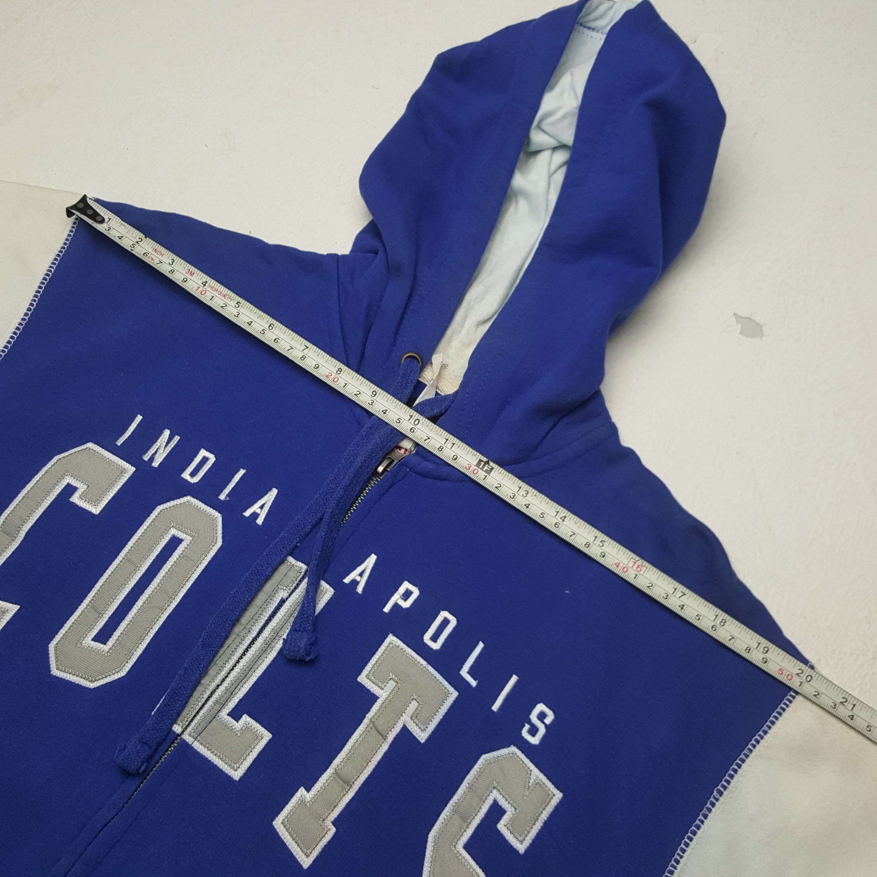 NFL × Vintage Vintage India Apolis COLTS American Football Team Hoodies Size US L / EU 52-54 / 3 - 5 Thumbnail