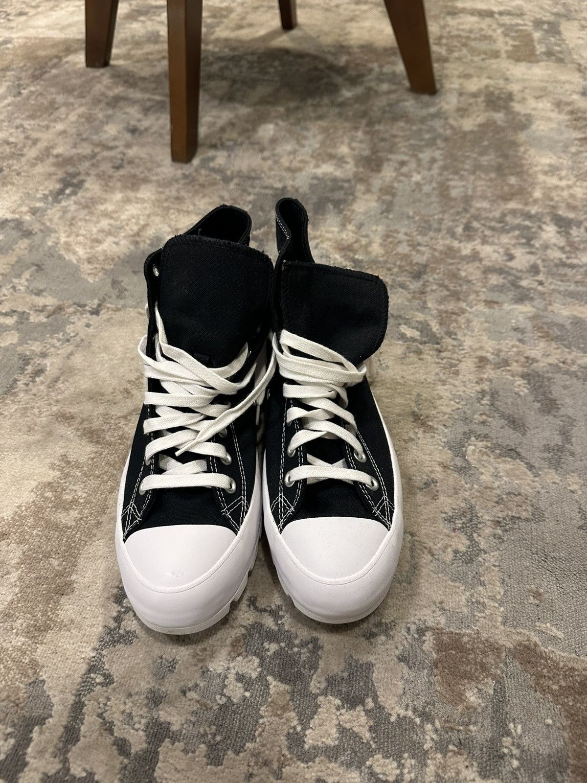 Converse Black Chuck Taylor All Star Lugged High Sneakers Converse Size US 9.5 / EU 42-43 - 9 Thumbnail
