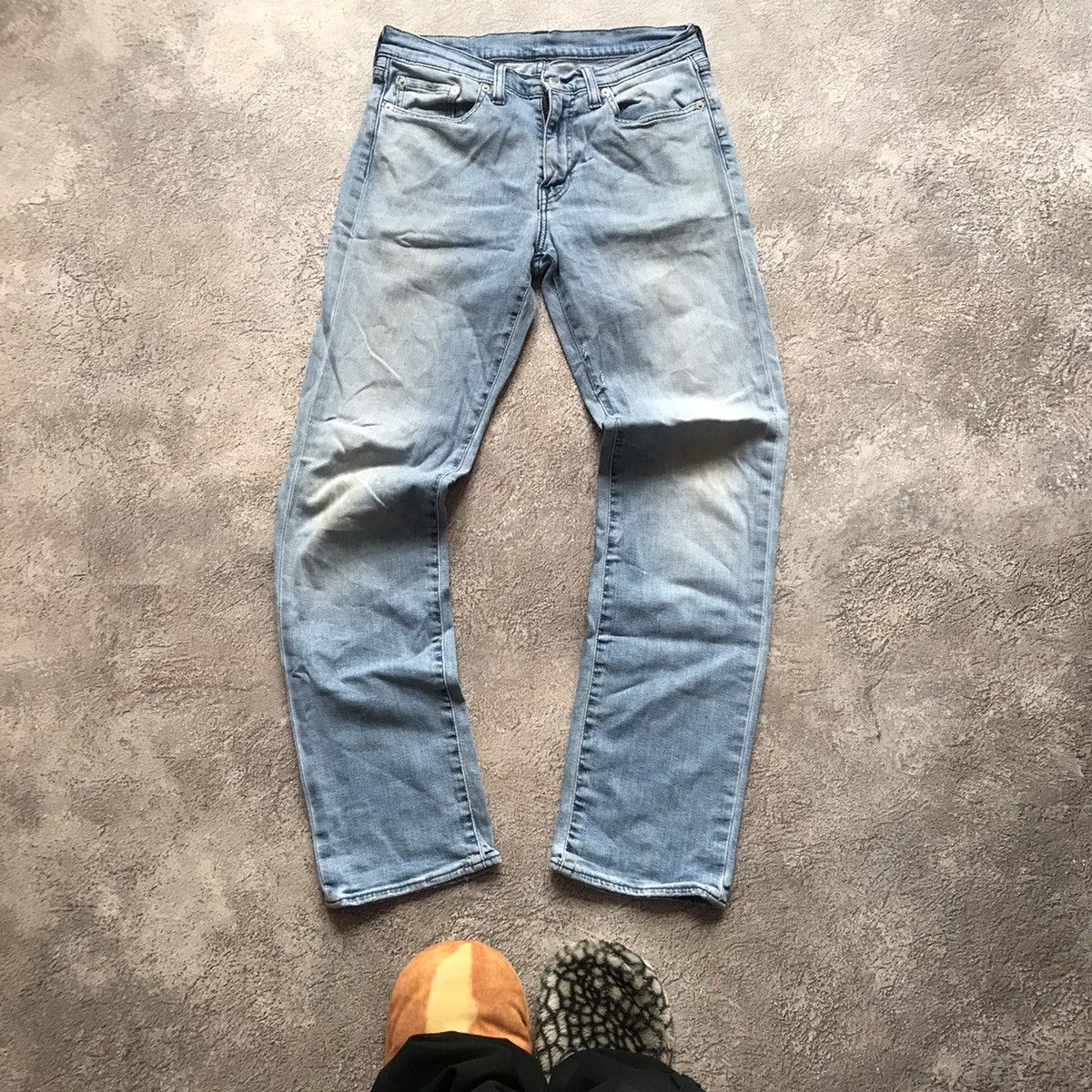 Vintage Vintage 90s Levis Distressed Baggy Jeans Thrashed Grunge 31 Size US 31 - 4 Thumbnail