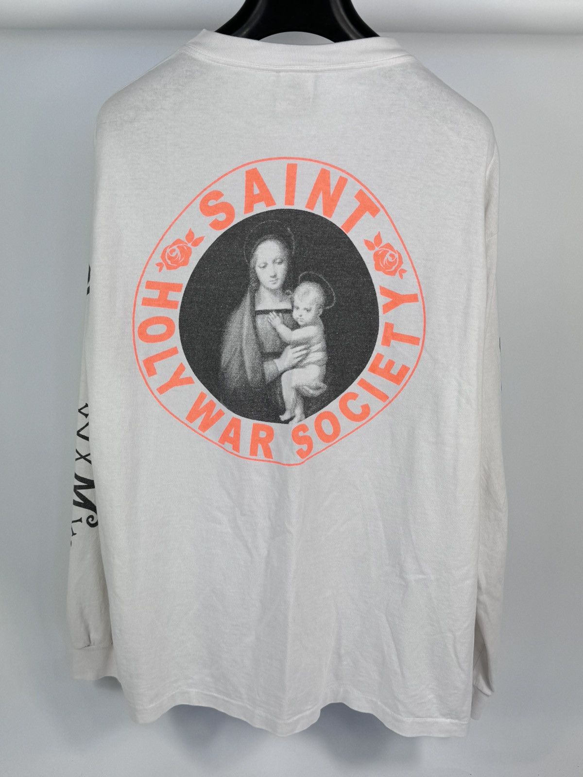 Saint Michael GRAPHIC PRINT LONG SLEEVE T-SHIRT Size US L / EU 52-54 / 3 - 2 Thumbnail