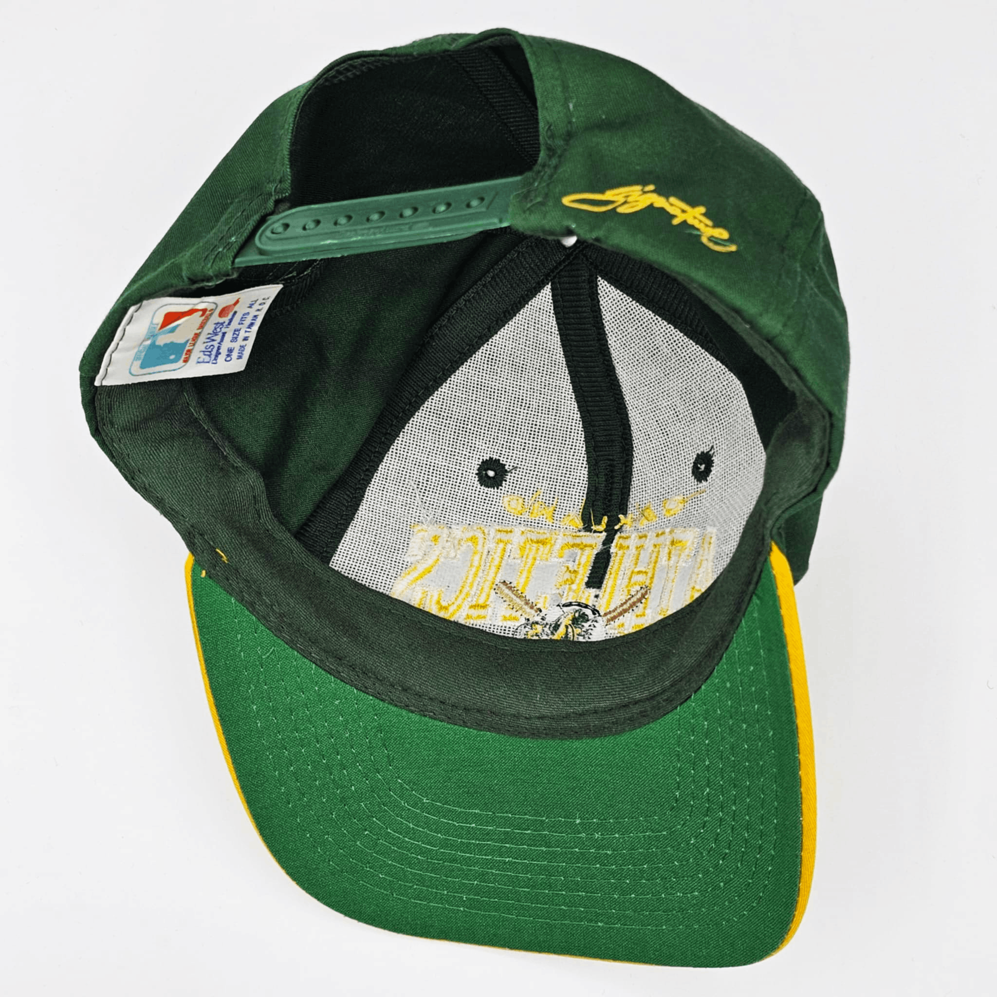 MLB × Vintage Oakland A's Athletics Vintage Eds West Signature Arch Hat Size ONE SIZE - 8 Thumbnail