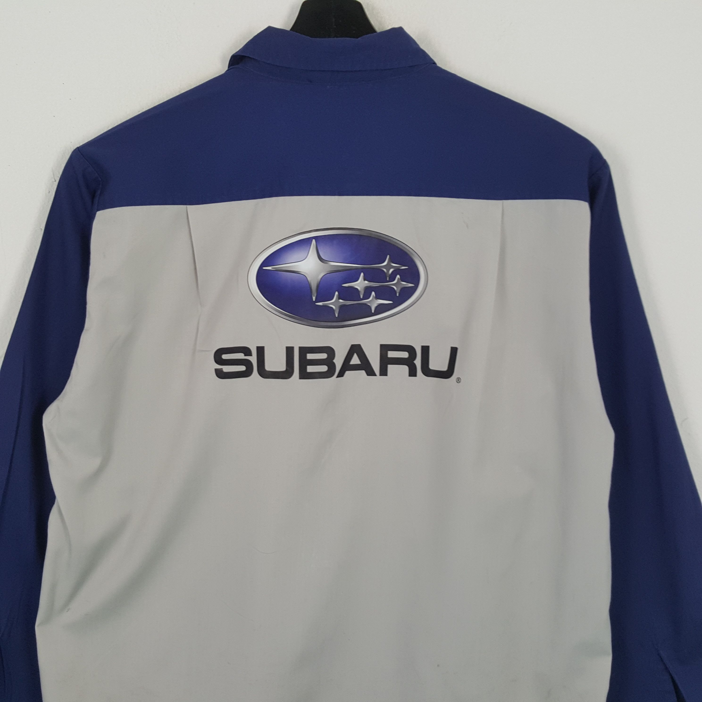Vintage SUBARU Japanese Motorsports Workwear Style Custom Jacket Size US L / EU 52-54 / 3 - 2 Thumbnail