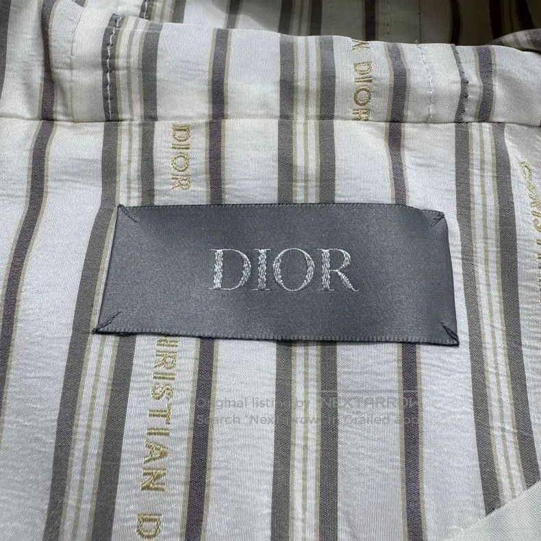Dior Dior Striped Half-Zip Hooded Jacket. Size US L / EU 52-54 / 3 - 3 Thumbnail