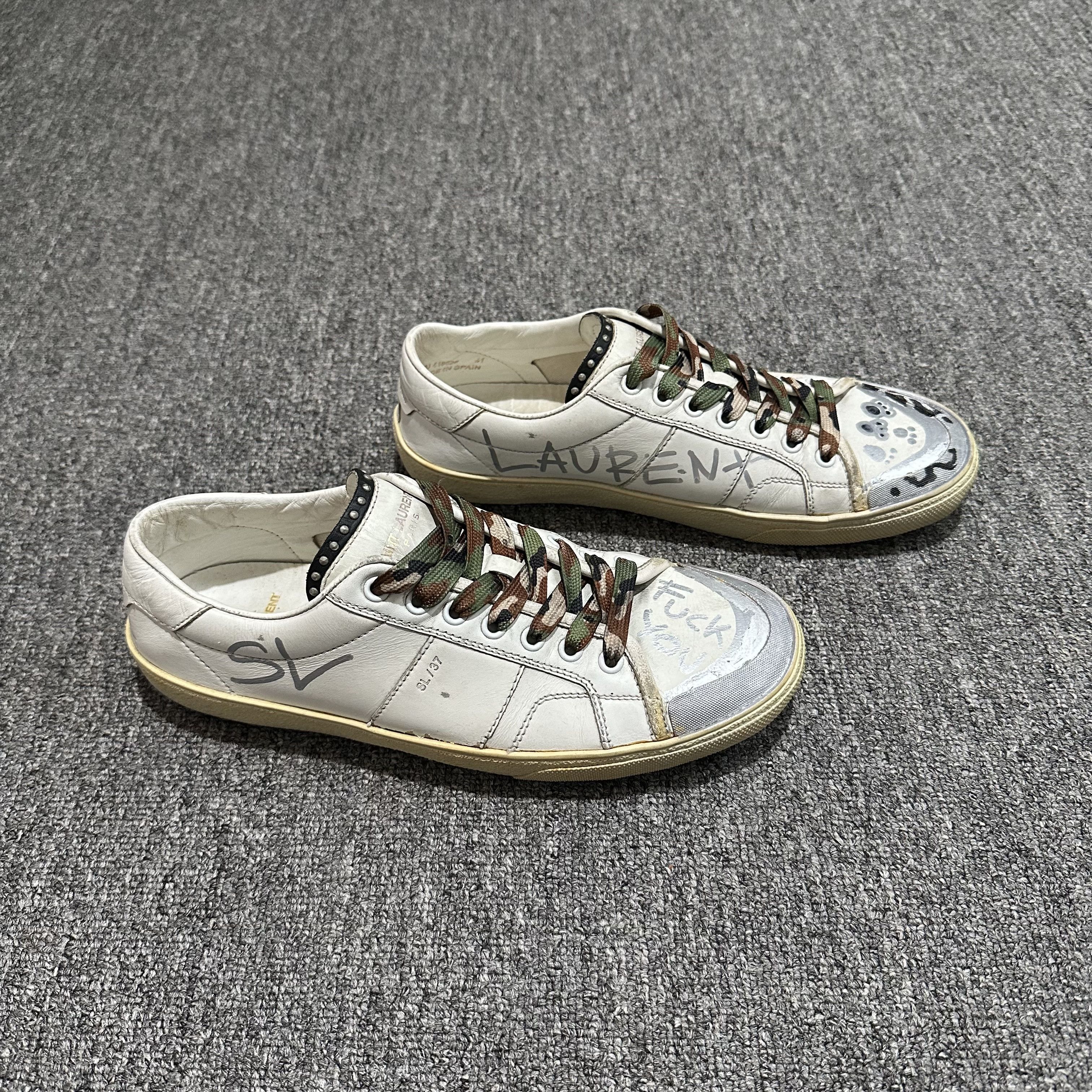 Saint Laurent Paris Saint Laurent Custome Shoes Size US 8 / EU 41 - 4 Thumbnail