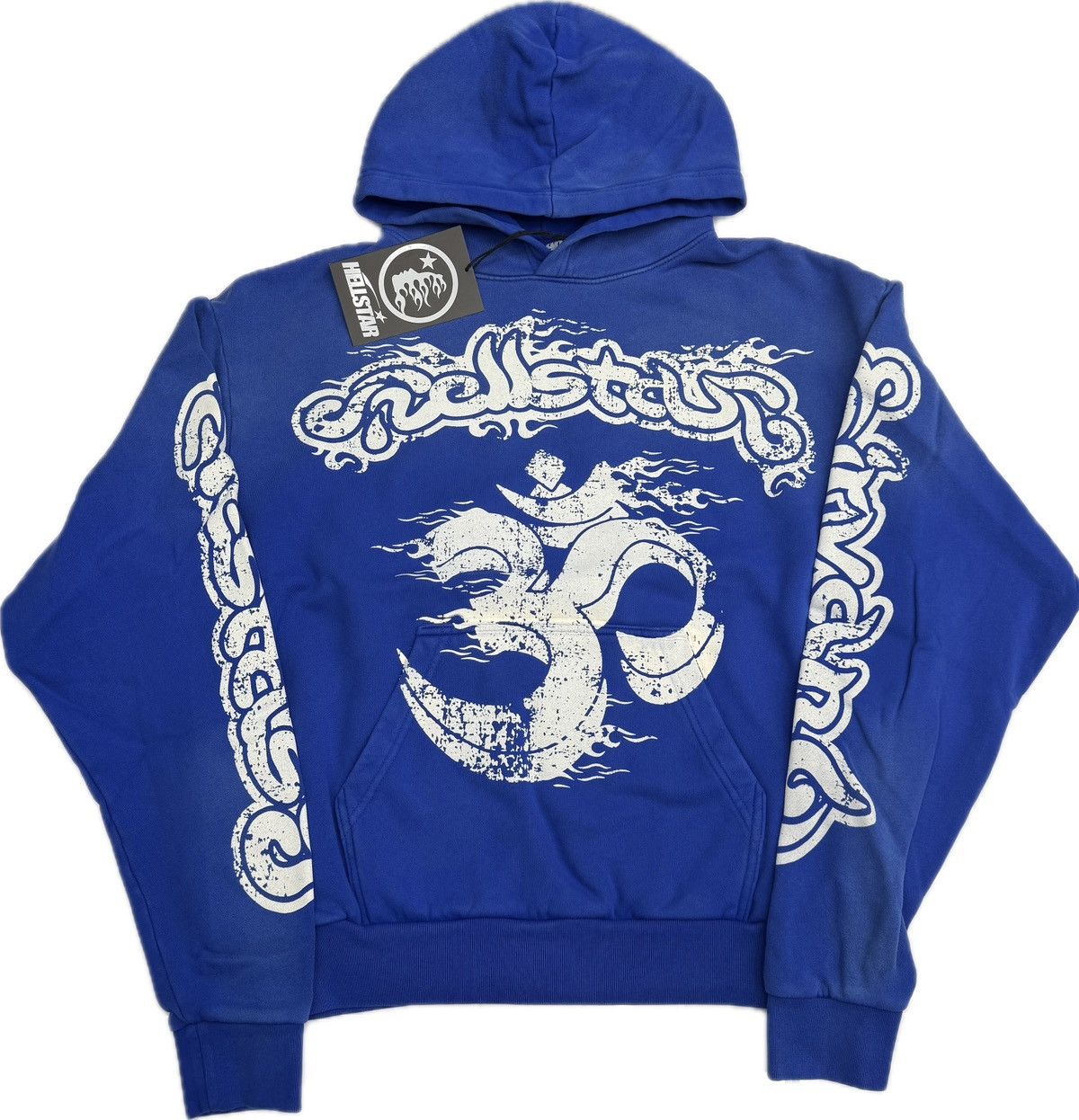HELLSTAR Hellstar Yoga Hoodie Blue | Grailed