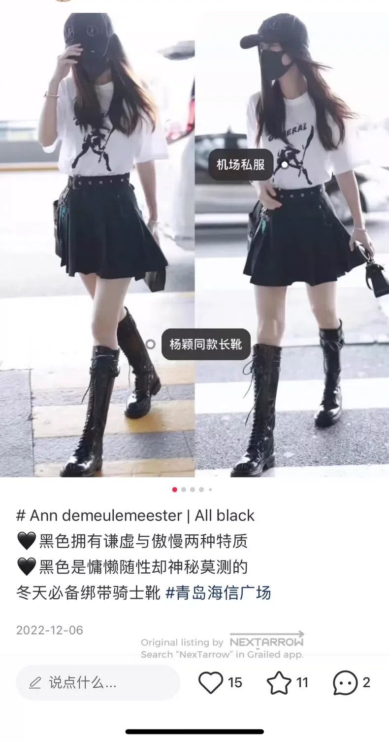 Ann Demeulemeester Ann Demeulemeester 36 | All black Size US 5.5 / IT 35.5 - 5 Thumbnail